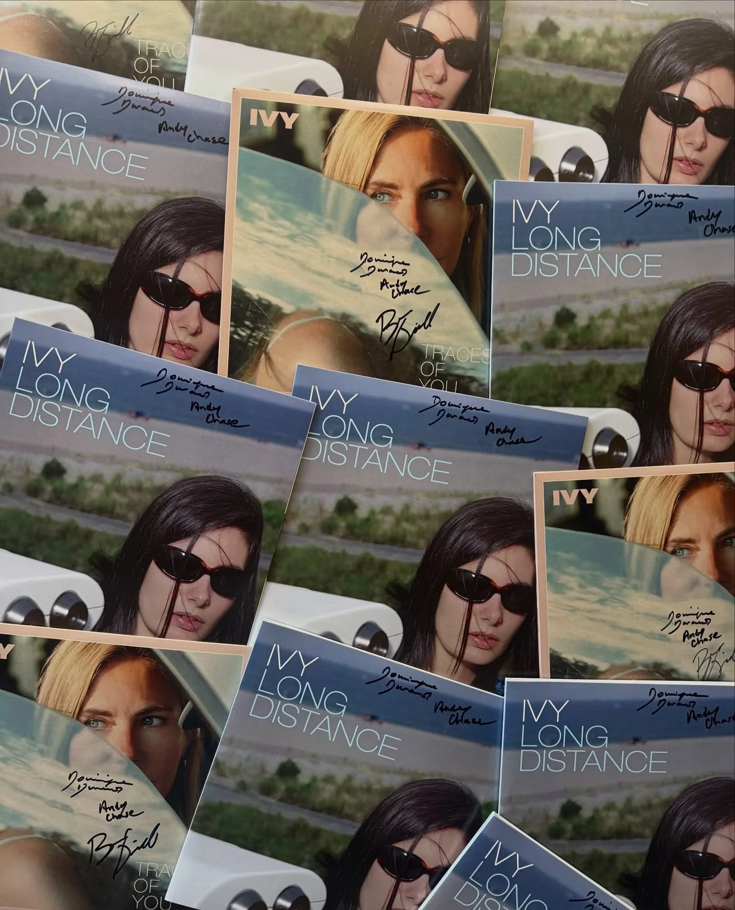 Ivy stopped by Vertigo Vinyl to sign 100 copies of the VV Exclusive: &ldquo;Long Distance&rdquo; on &ldquo;Ocean Blue and Emerald Colored Vinyl LP&rdquo; and 10 copies of their brand new album &ldquo;Traces of You&rdquo;

Ivy hasn&rsquo;t done vinyl 