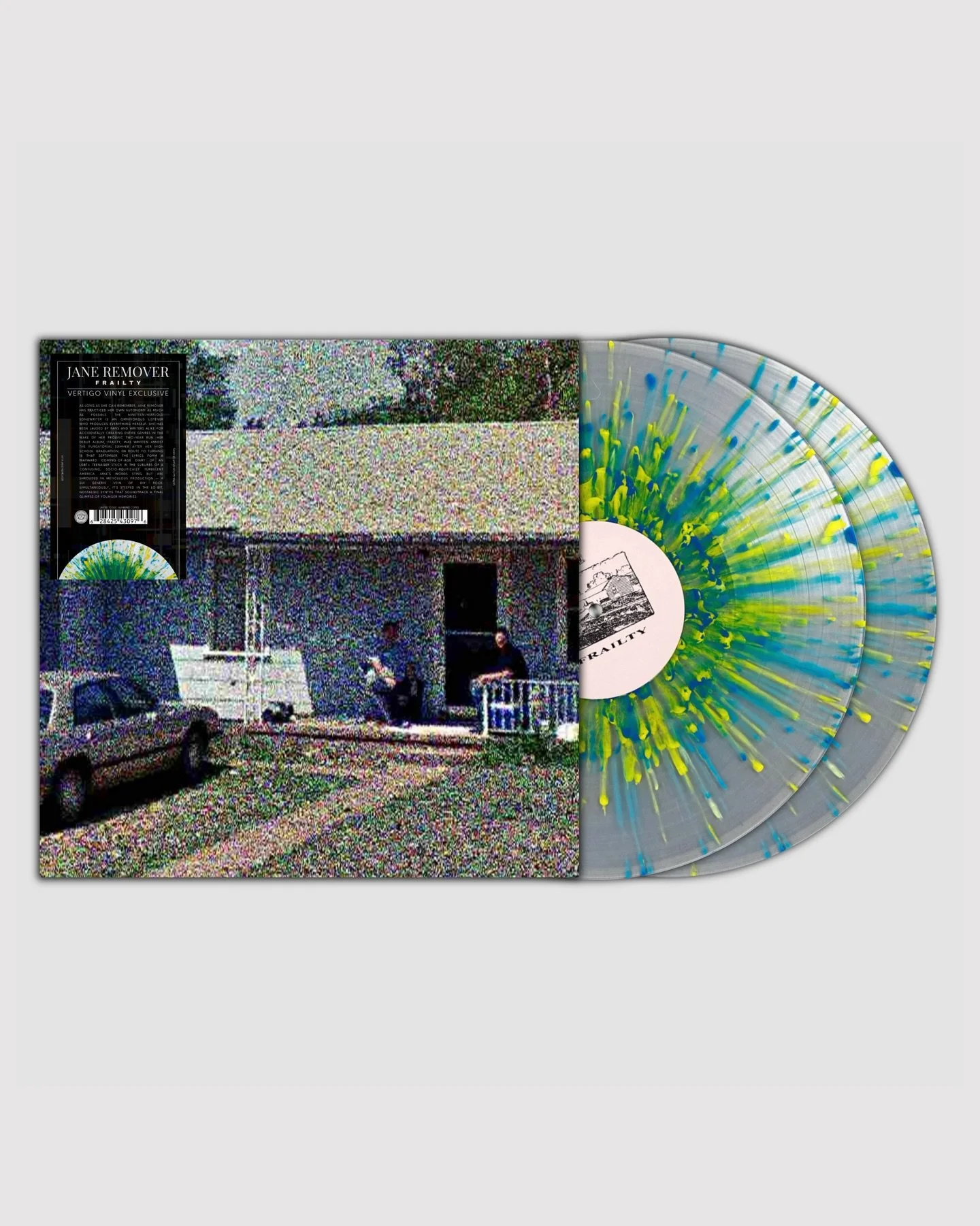 @vertigo.vinyl x @jane_remover 

VV Exclusive: &ldquo;Frailty&rdquo; by Jane Remover. Following the sell-out of 555 units of VV&rsquo;s pressing of her debut album, we are presenting a second release featuring the original cover art: Frailty pressed 