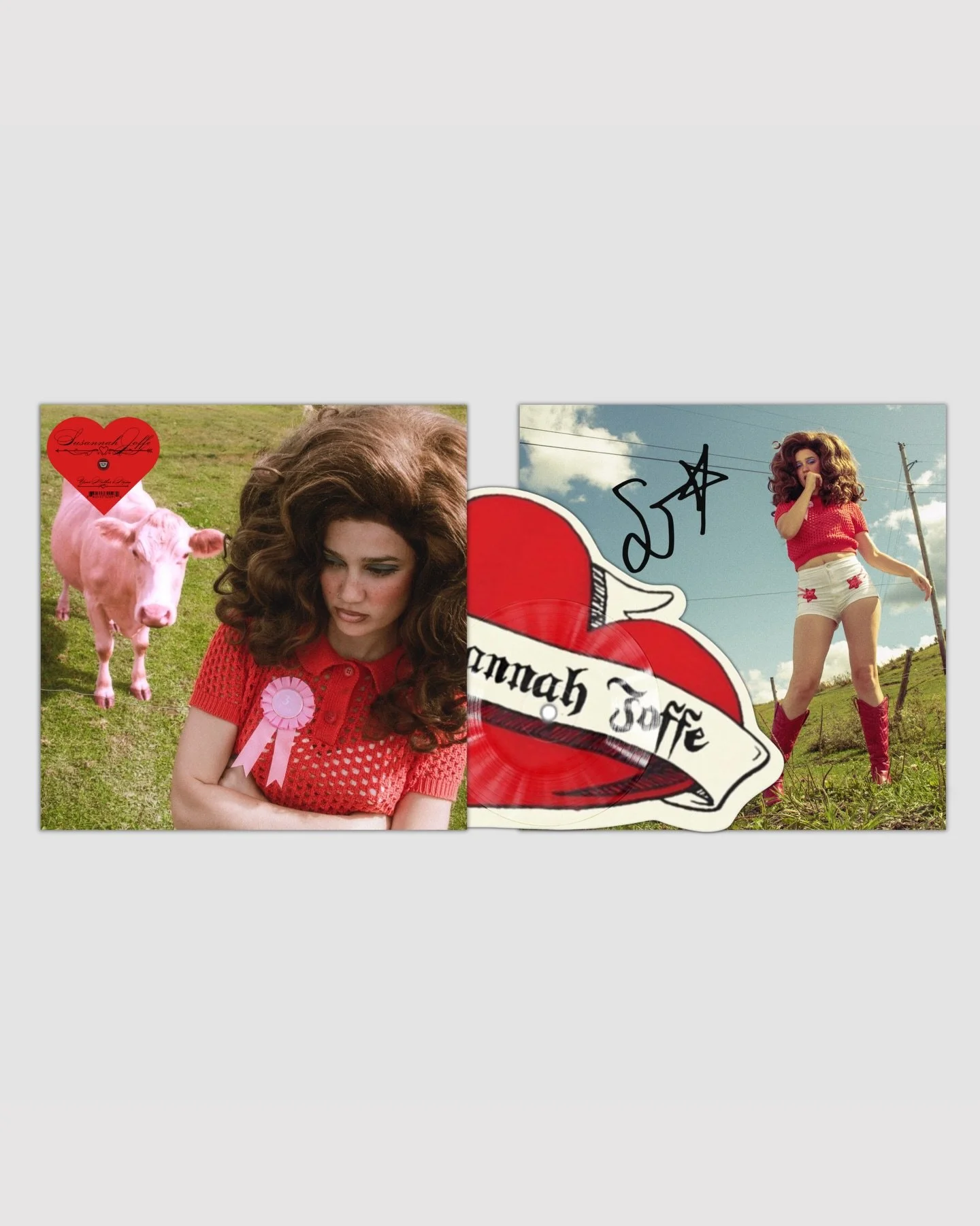 @vertigo.vinyl x @susannah.joffe 

VV Exclusive: Your Mother&rsquo;s Name / Texas Baby by Susannah Joffe

For this Valentine&rsquo;s Day, VV presents for the first time, &ldquo;Your Mother&rsquo;s Name&rdquo; on a heart shaped tattoo picture disc, th