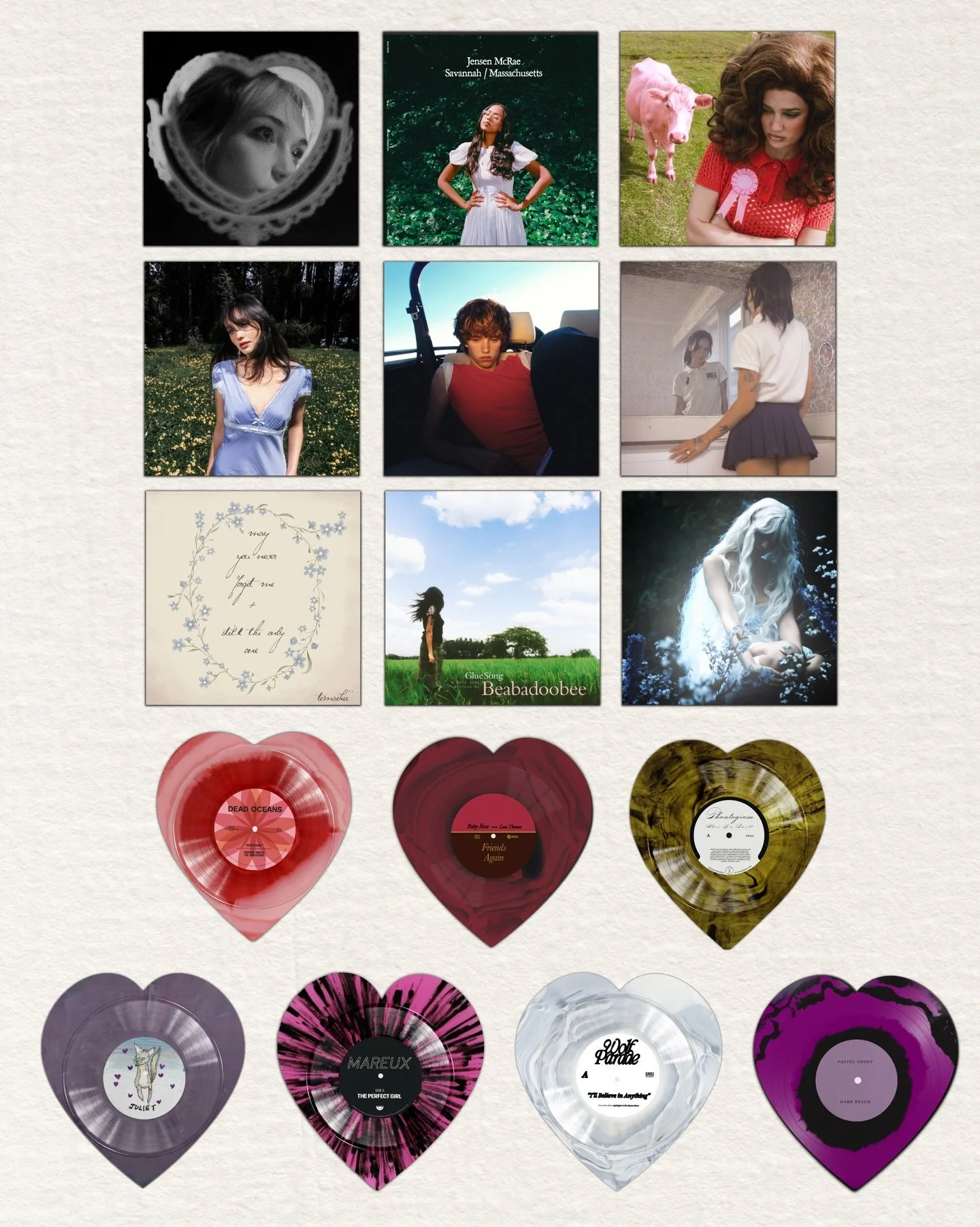 put our heart into this campaign, and now in 4 hours, it will all be gone

under 4 hours left to order before these beautiful little heart shaped singles are gone forever 

from the bottom of our heart, thank you all for making this campaign so fun a