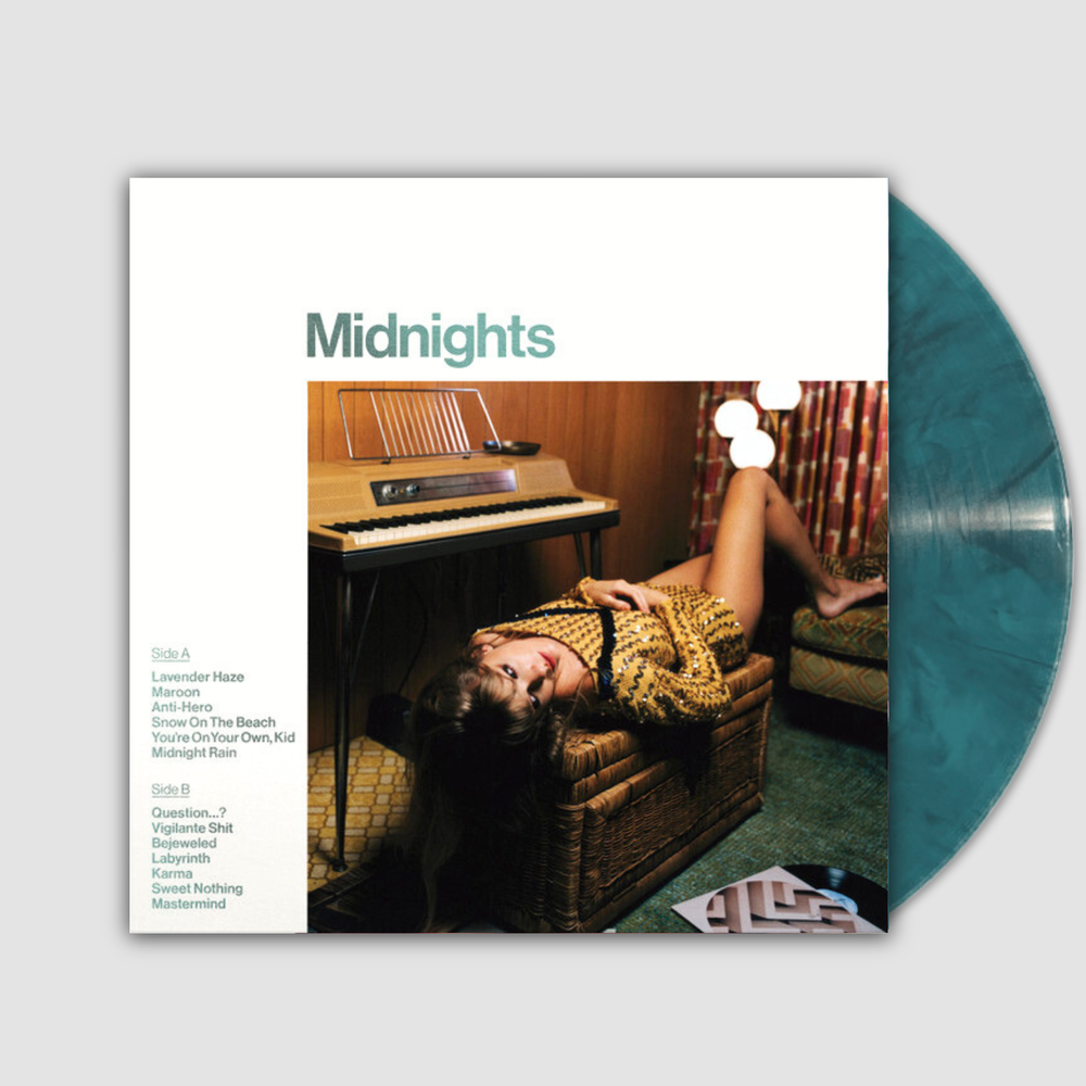 Midnights- Taylor Swift (Jade Green Edition) — Vertigo Vinyl