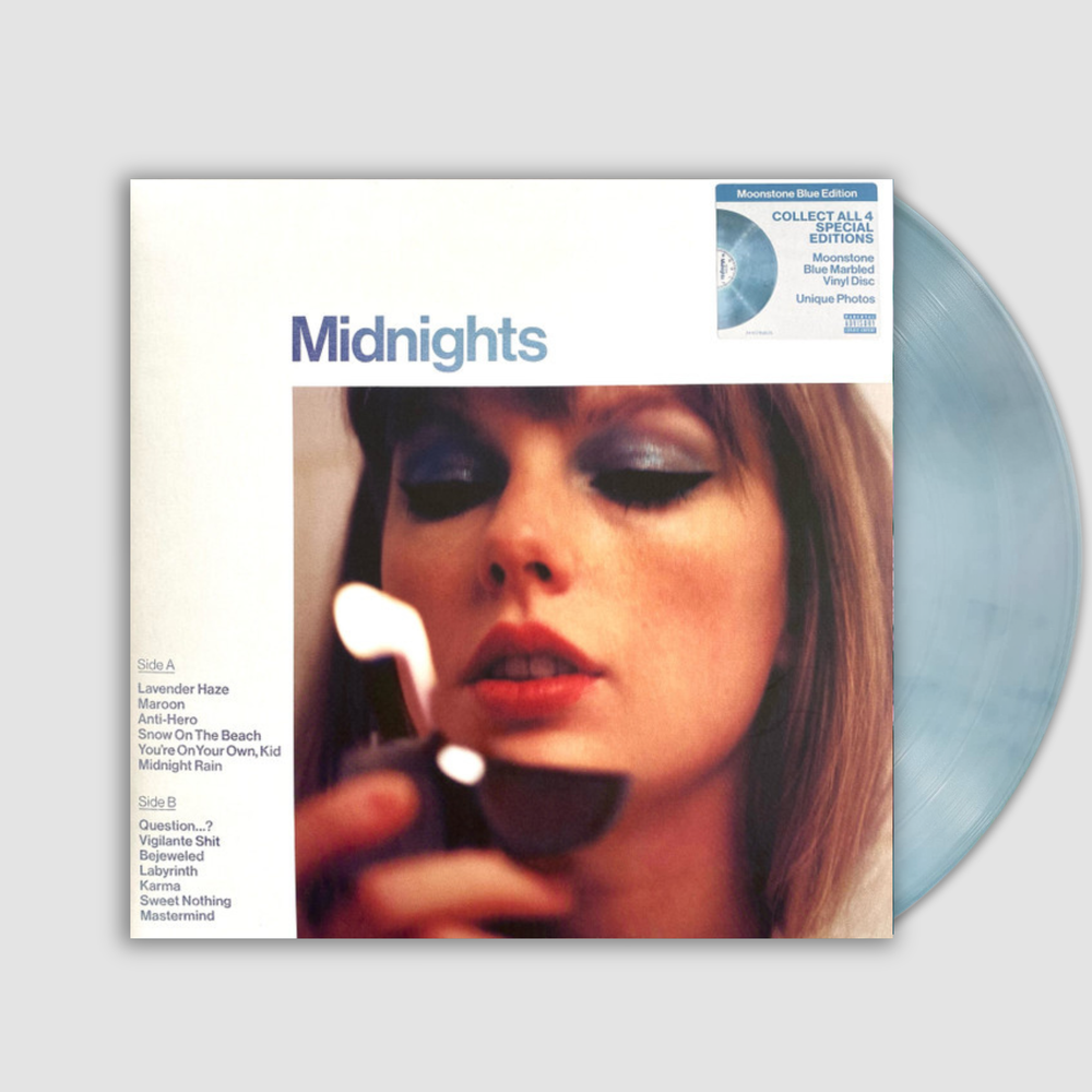 【新品未開封】【レコード】Taylor Swift Midnights TAYLOR SWIFT MIDNIGHTS THE LATE NIGHT EDITION 7 EP SIZE