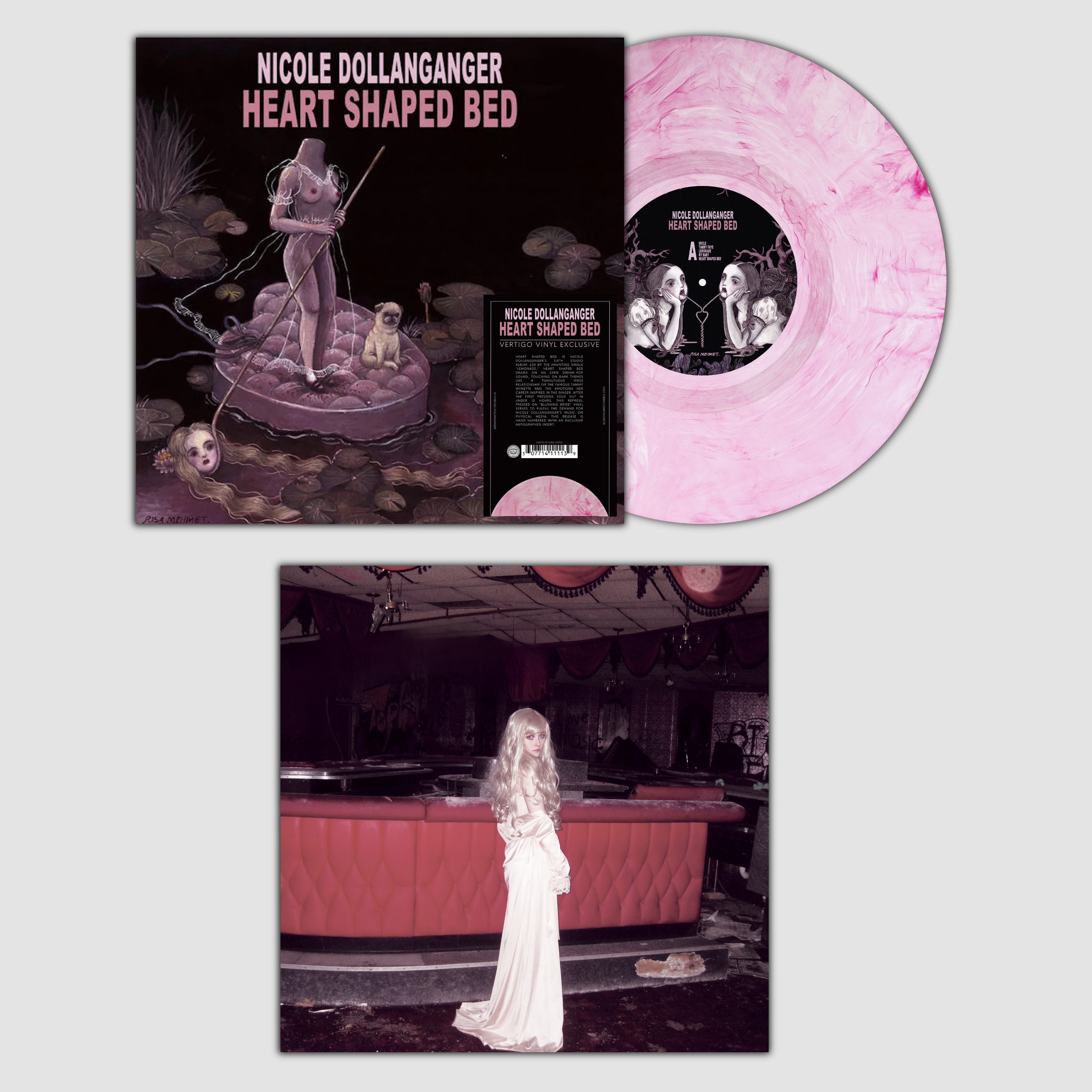 VV Exclusive: Heart Shaped Bed- Nicole Dollanganger