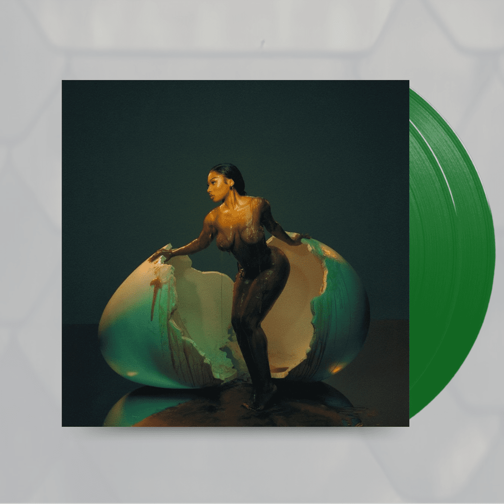 Megan- Megan Thee Stallion Snake Green Vinyl LP Vertigo Vinyl Megan- Megan Thee Stallion Snake Green Vinyl LP Vertigo Vinyl