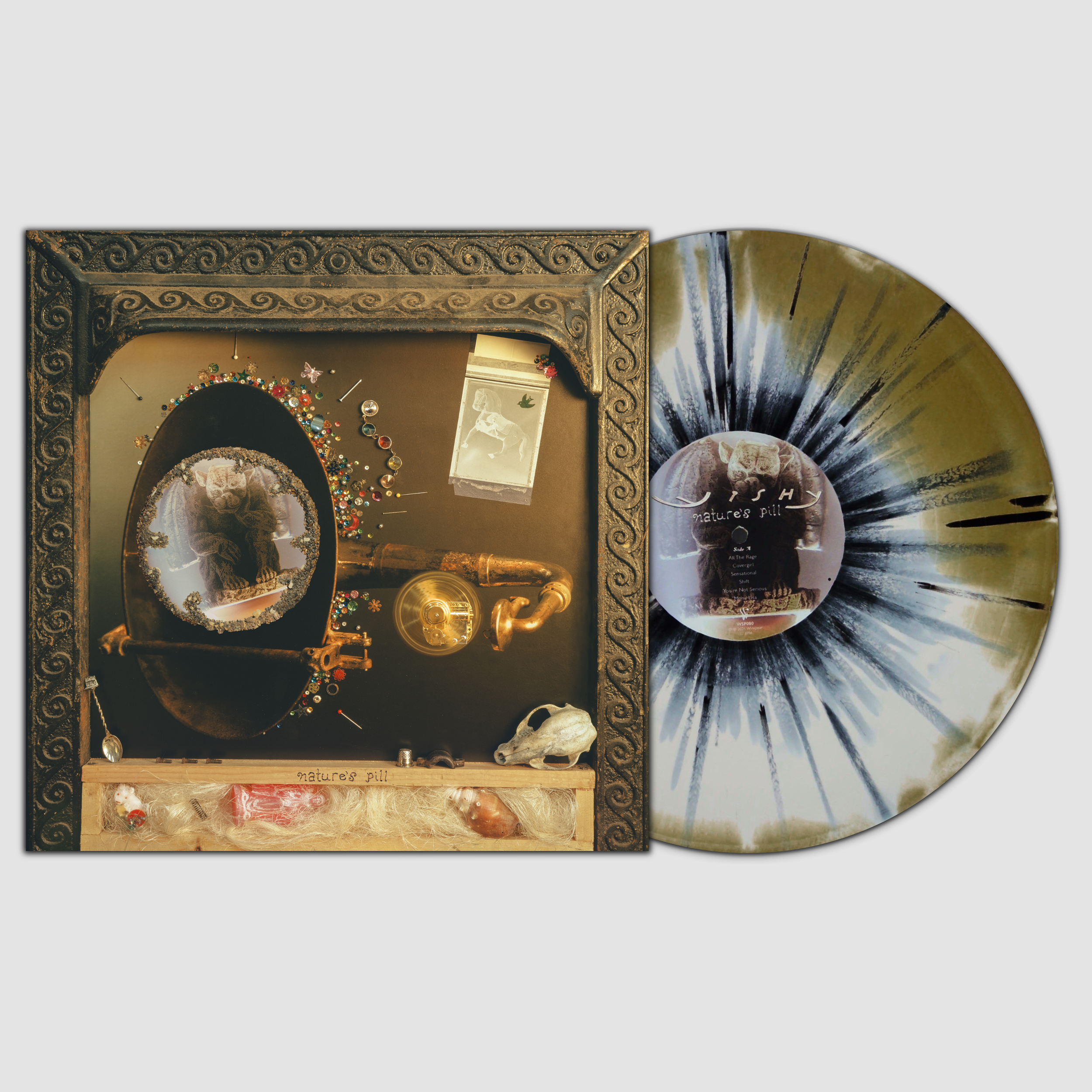 VV Exclusive: Duvet- Bôa Red and Blue Smash Vinyl 7” — Vertigo Vinyl