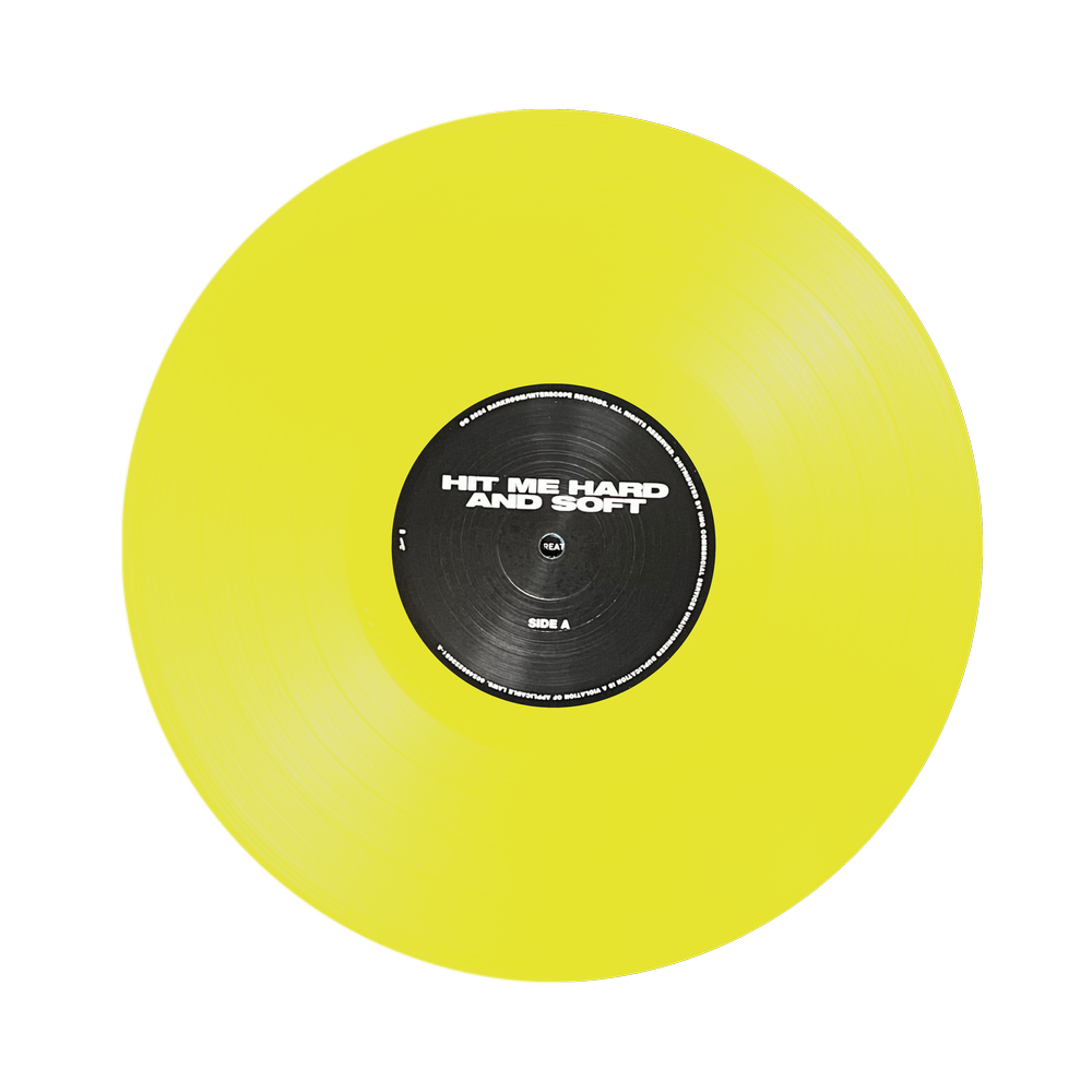 Hit Me Hard and Soft- Billie Eilish Sea Blue Vinyl LP — Vertigo Vinyl