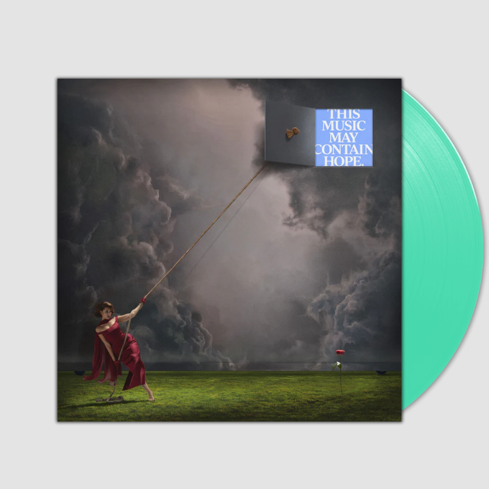 This Music May Contain Hope- RAYE Coke Bottle Clear Vinyl LP