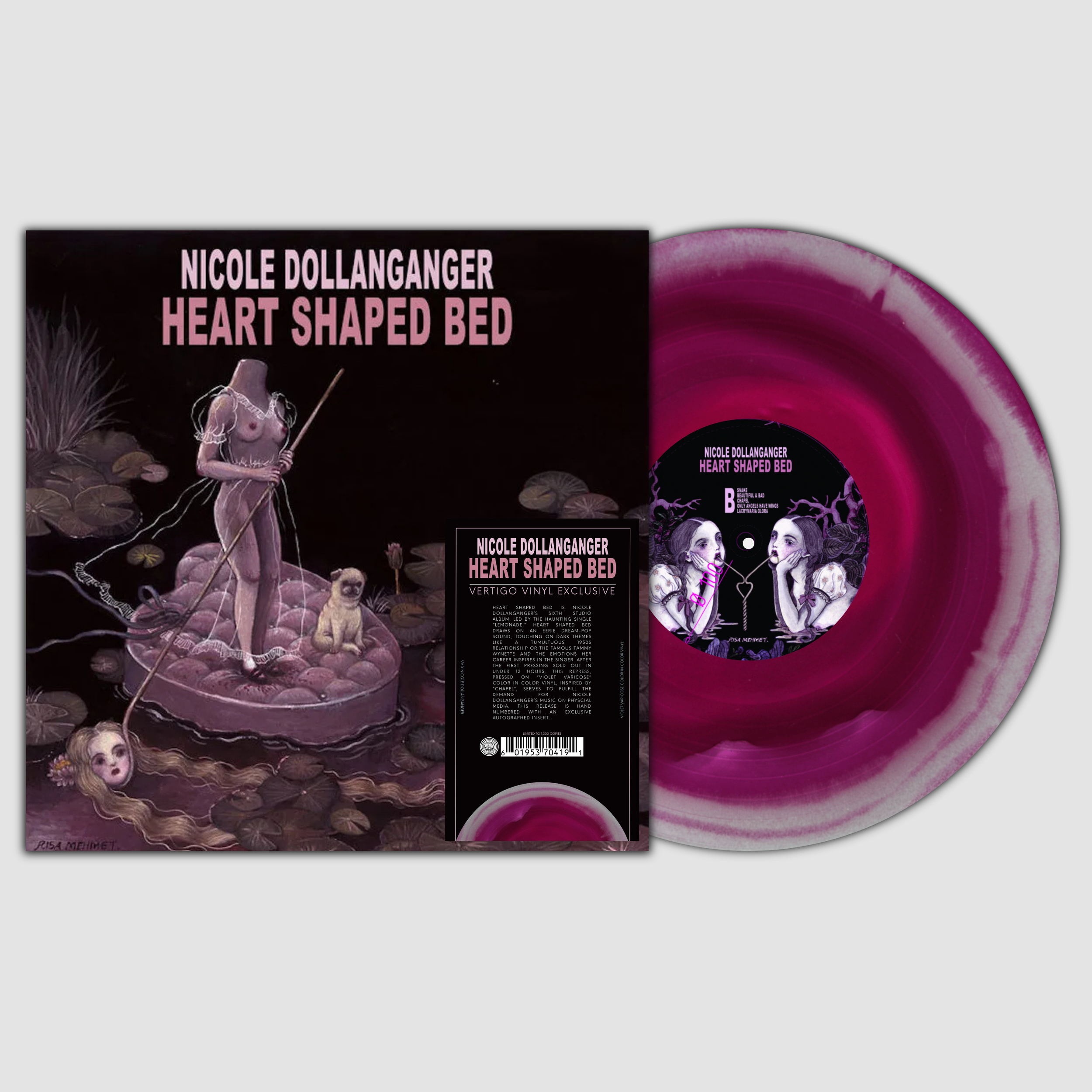 VV Exclusive: Heart Shaped Bed- Nicole Dollanganger