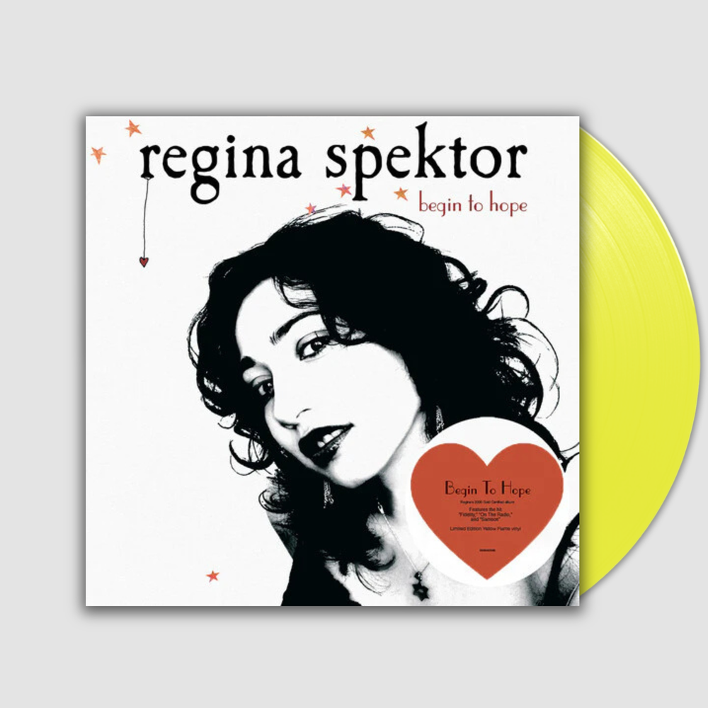Begin to Hope- Regina Spektor Yellow Flame Vinyl LP — Vertigo Vinyl