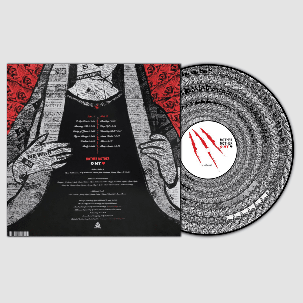VV Exclusive: O My Heart- Mother Mother Zoetrope Picture Disc