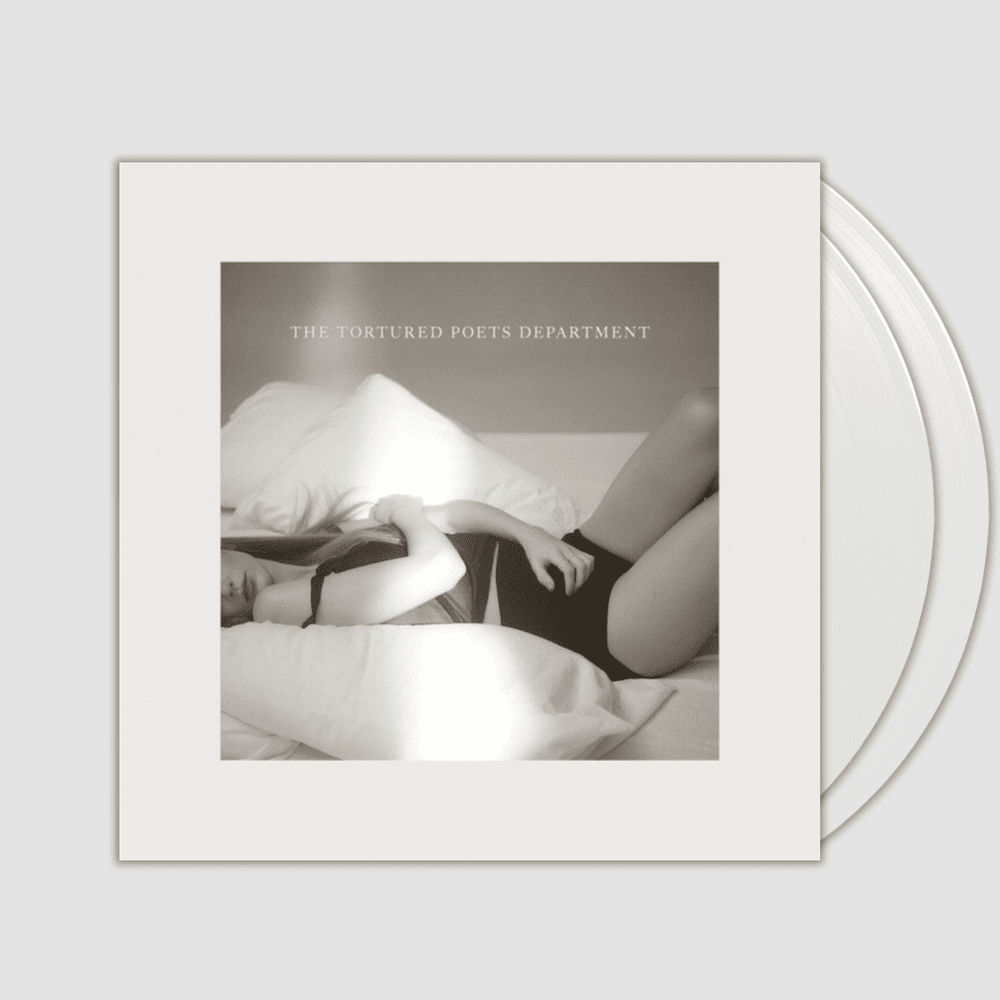 Taylor Swift TTPD 帯付き限定LPレコード Analog 1 The Tortured Poet Department- Taylor Swift White Vinyl LP
