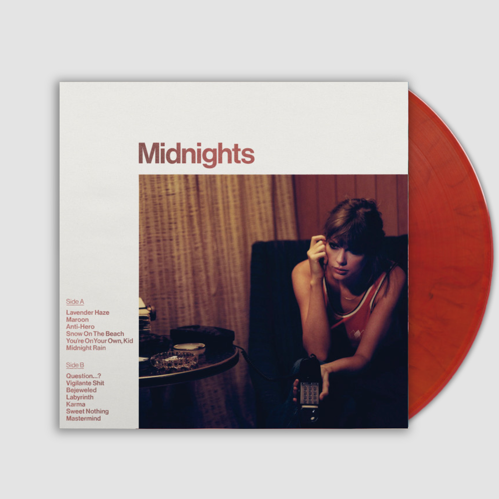 Midnights- Taylor Swift (Blood Moon Edition) — Vertigo Vinyl