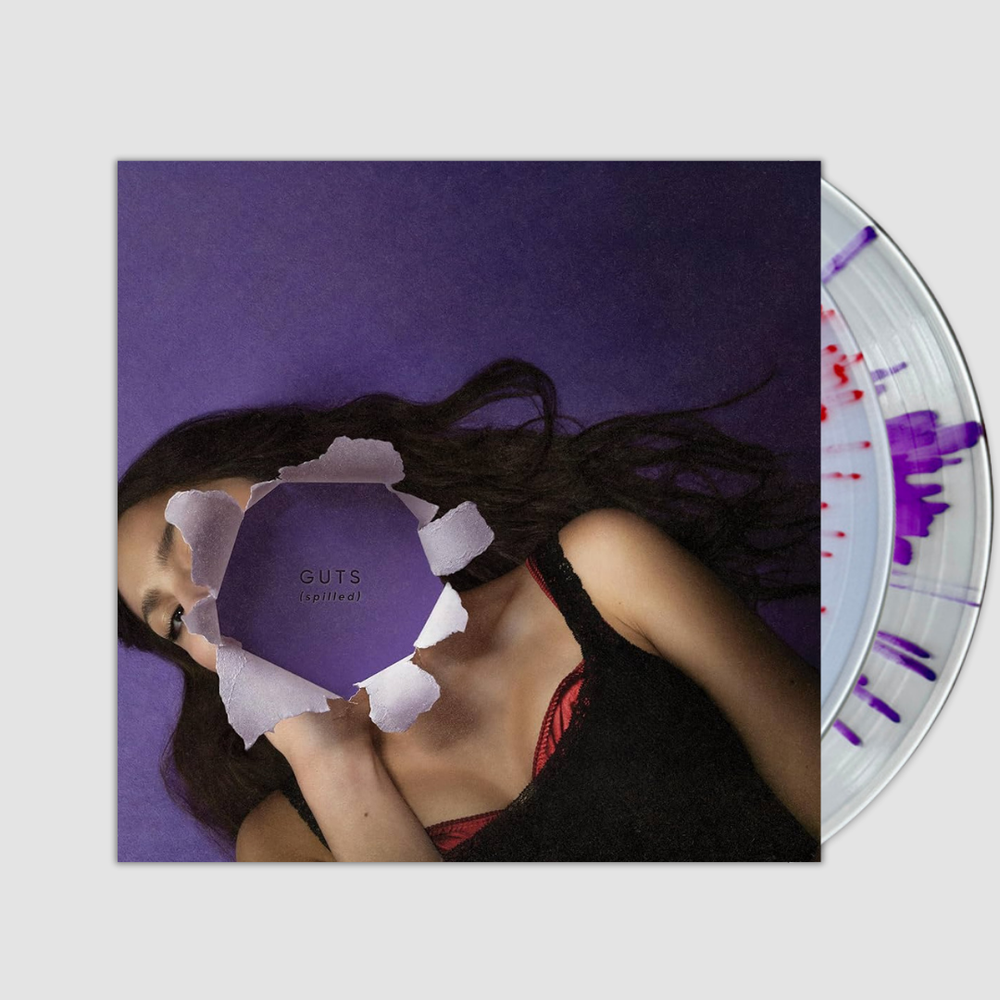GUTS: Deluxe Edition- Olivia Rodrigo Purple and Red Splatter Vinyl