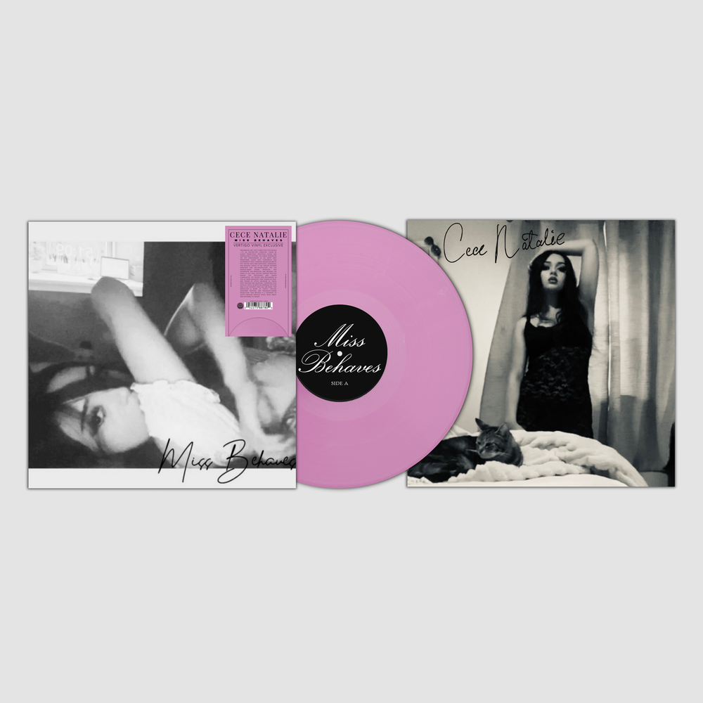 VV Exclusive: Miss Behaves- Cece Natalie Popstar Pink Vinyl LP