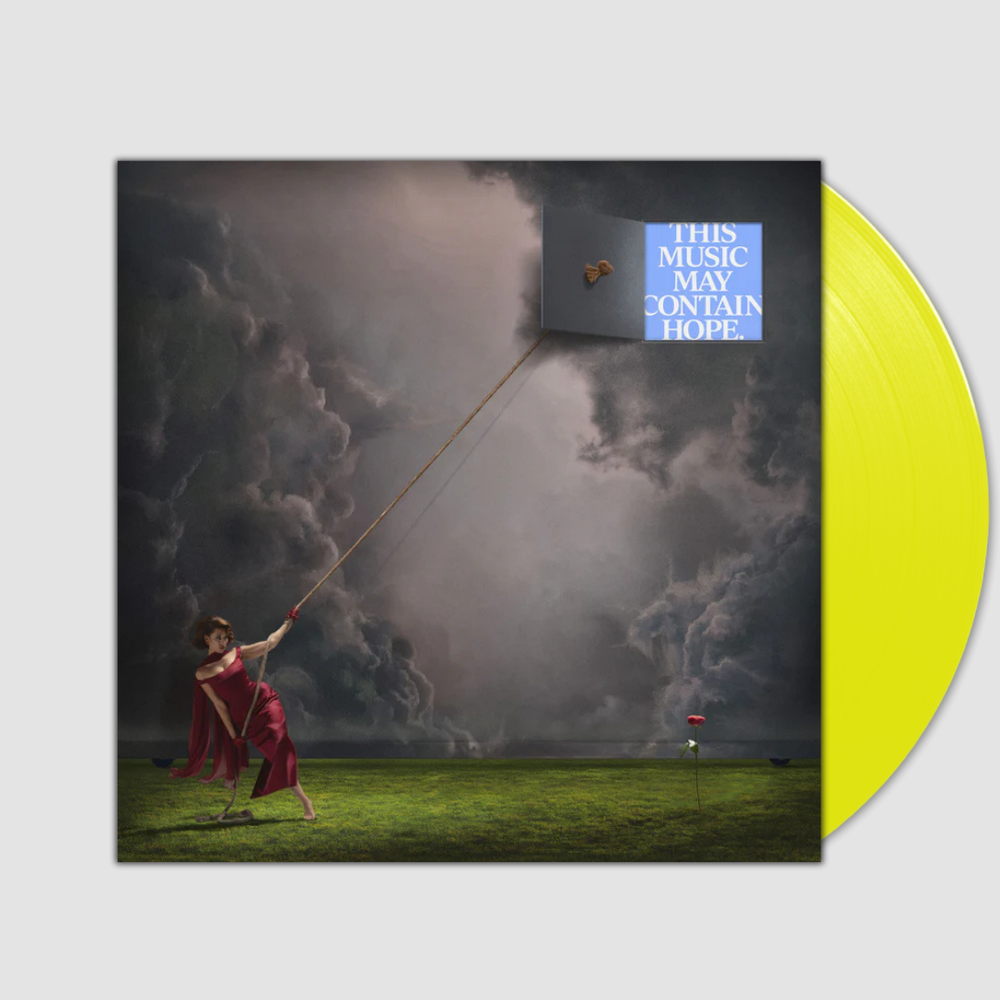 This Music May Contain Hope- RAYE Coke Bottle Clear Vinyl LP