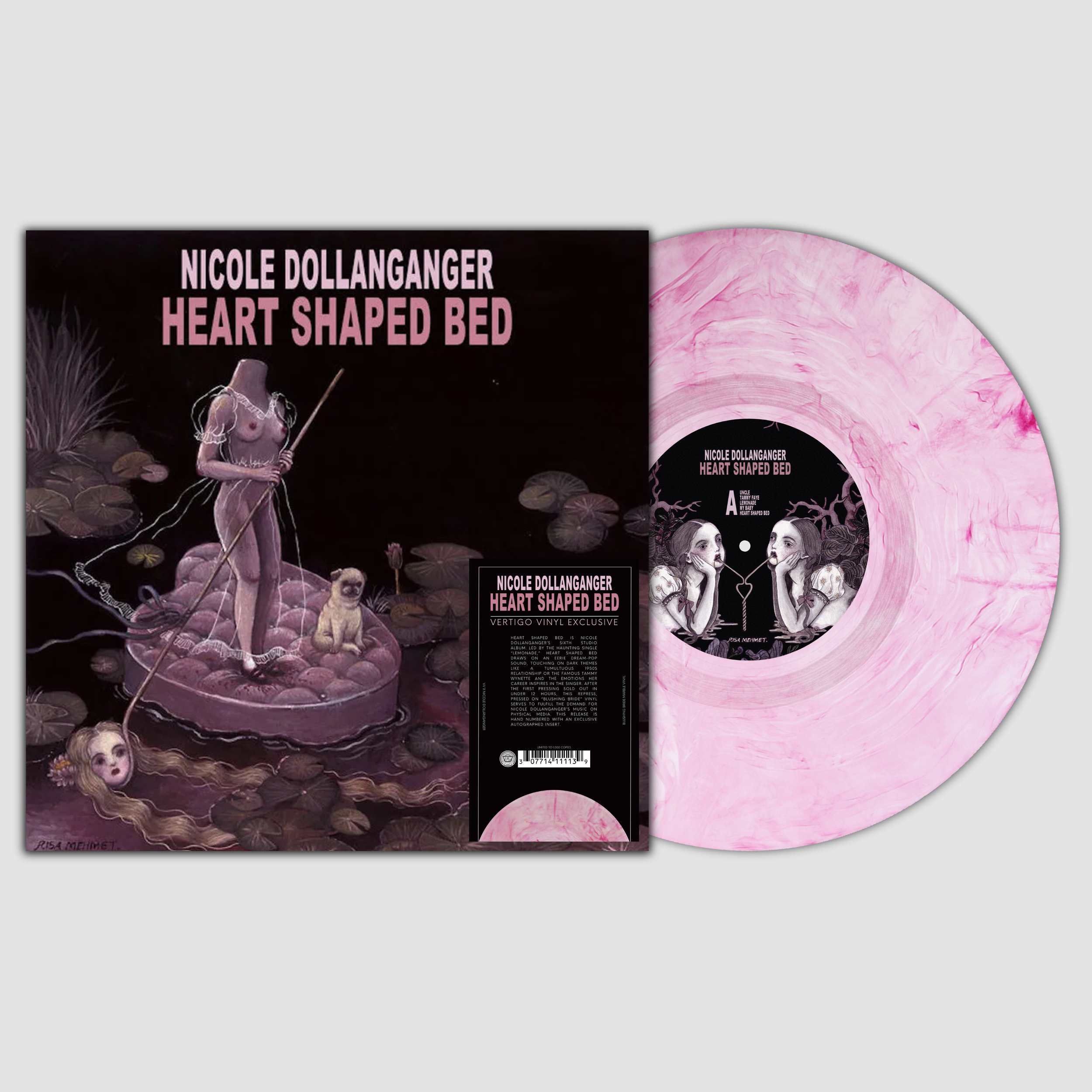 VV Exclusive: Heart Shaped Bed- Nicole Dollanganger