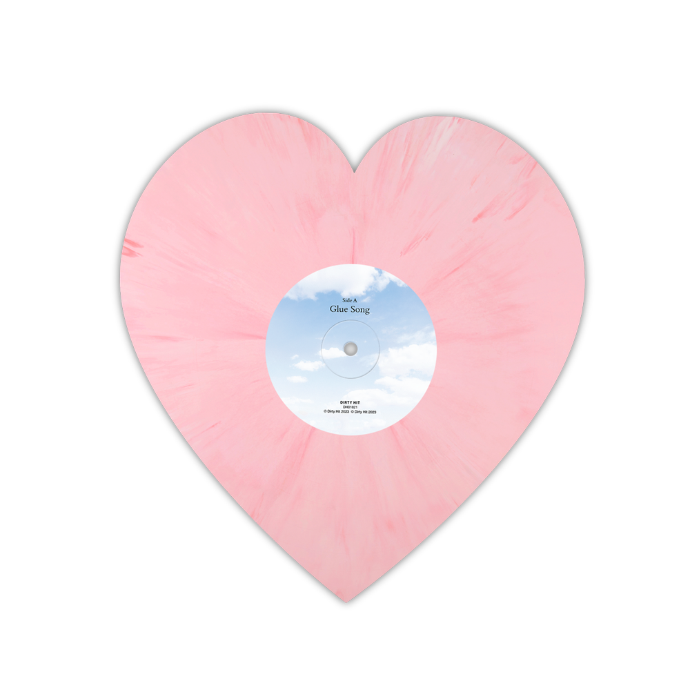 Beabadoobee レコード Glue song 限定盤 ハート型 VV Exclusive: Glue Song / Glue Song (Ft. Clairo)- Beabadoobee