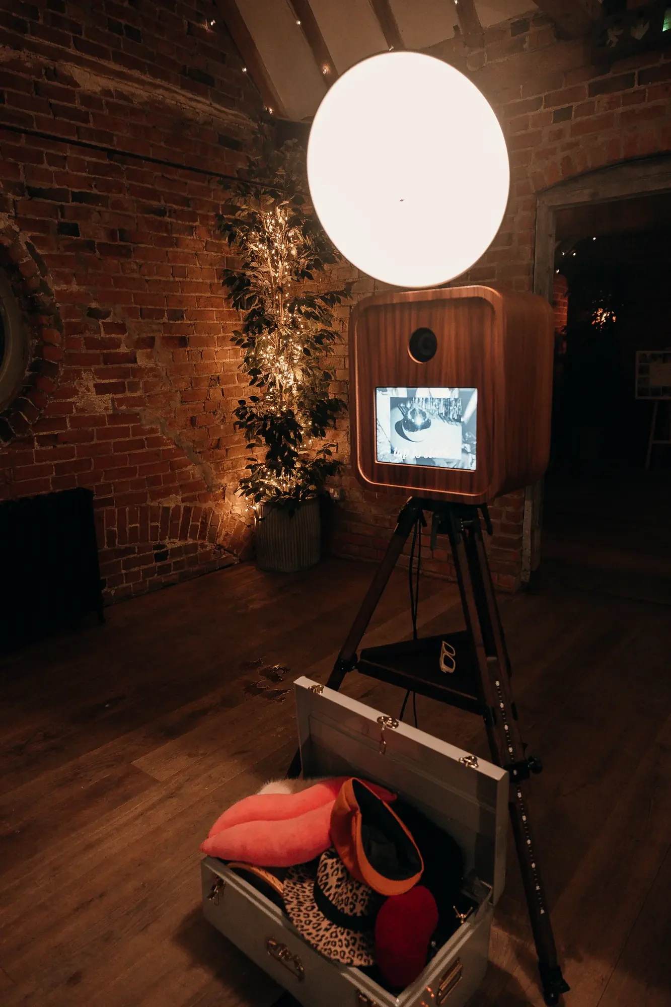 Black Walnut Photo Booth