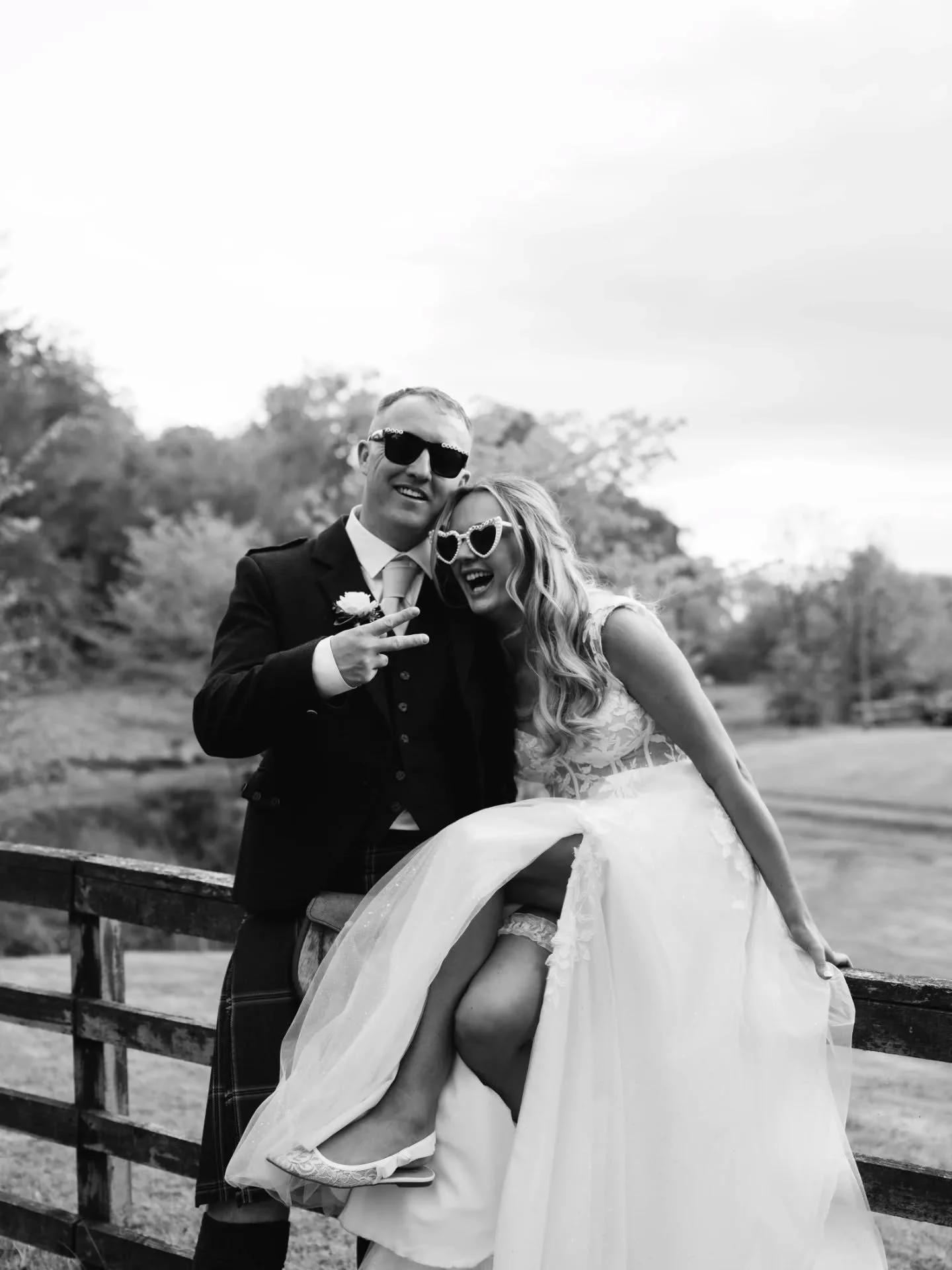 Joyful wedding at the Bowfield✨️

This pair were an absolute hoot all day so inevitably we came home with sore lungs from laughing all day long with them. 
They are the kind of couple you meet and instantly feel like you've known for a long time so i