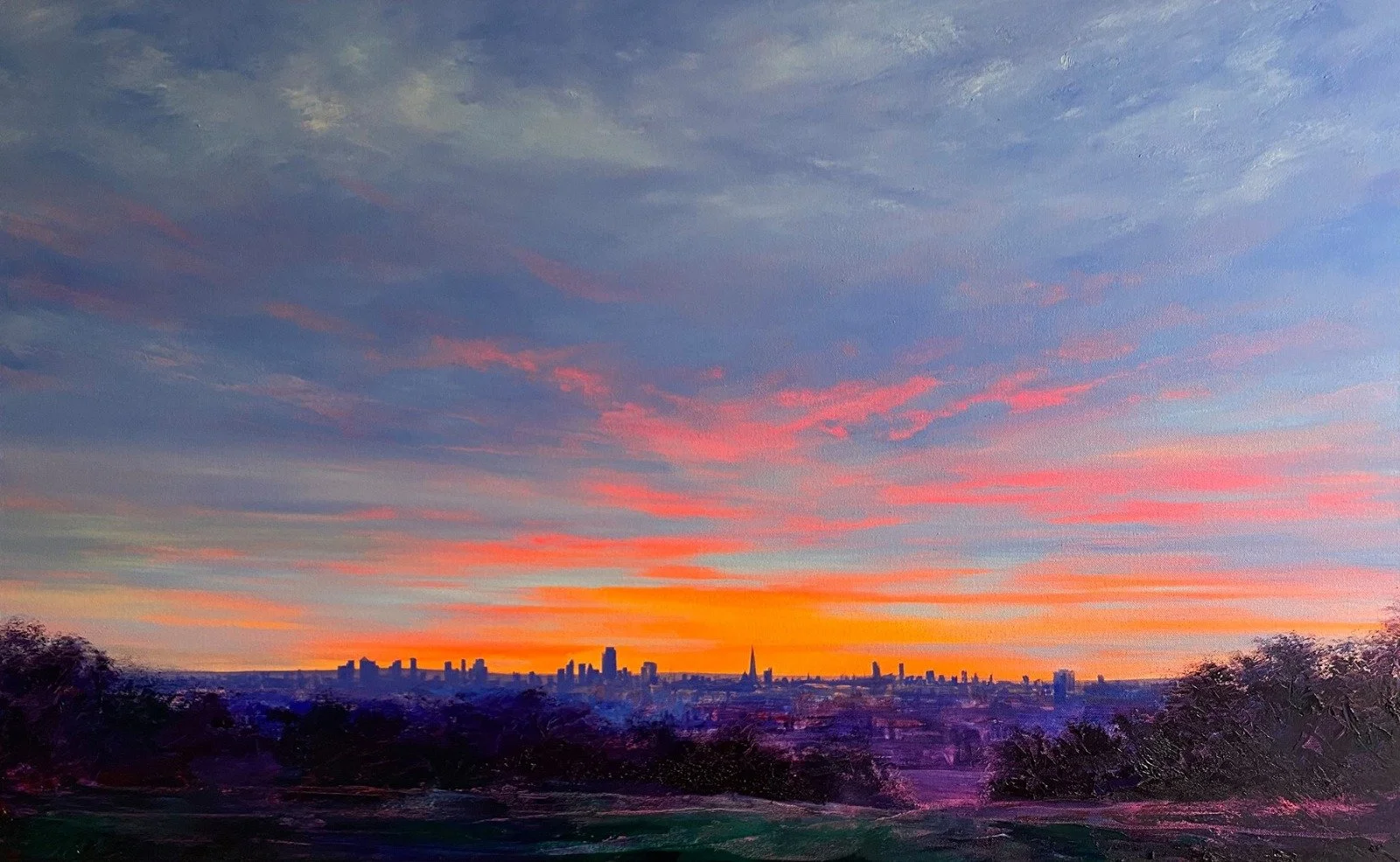 Ed Sumner Art Big Skies Neon Morning.jpeg