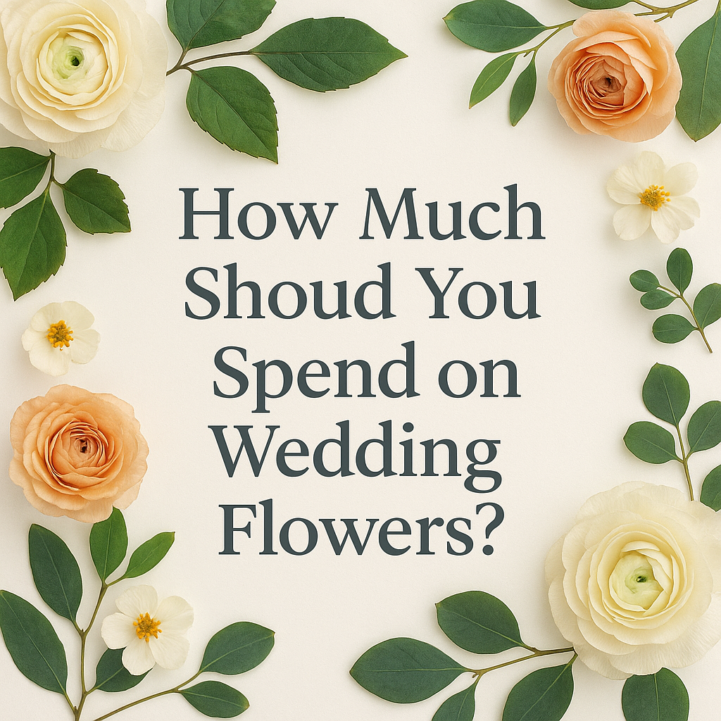 How Much Should You Spend on Wedding Flowers? A Realistic Guide for Couples 💐