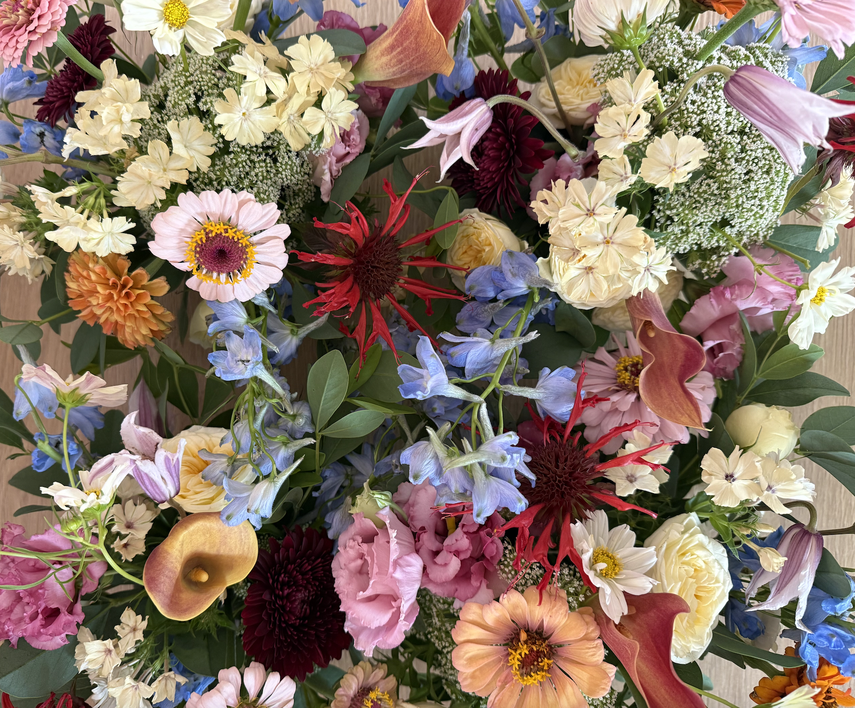 Florist Diaries: A Colorful Summer Wedding Full of Garden Blooms