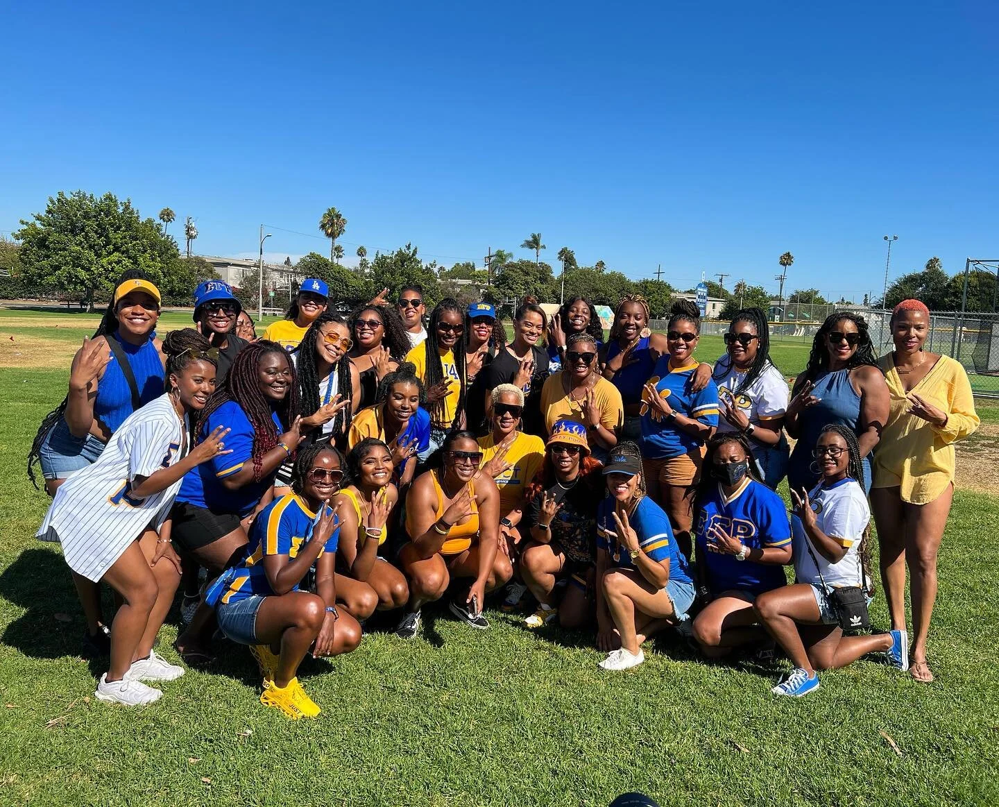 Pomona Poodles repRHOsenting at Frat Games 💙💛 

#sgrho #fratgames #pomonapoodles #sgrho1922 #sgrhoupdates #centennial