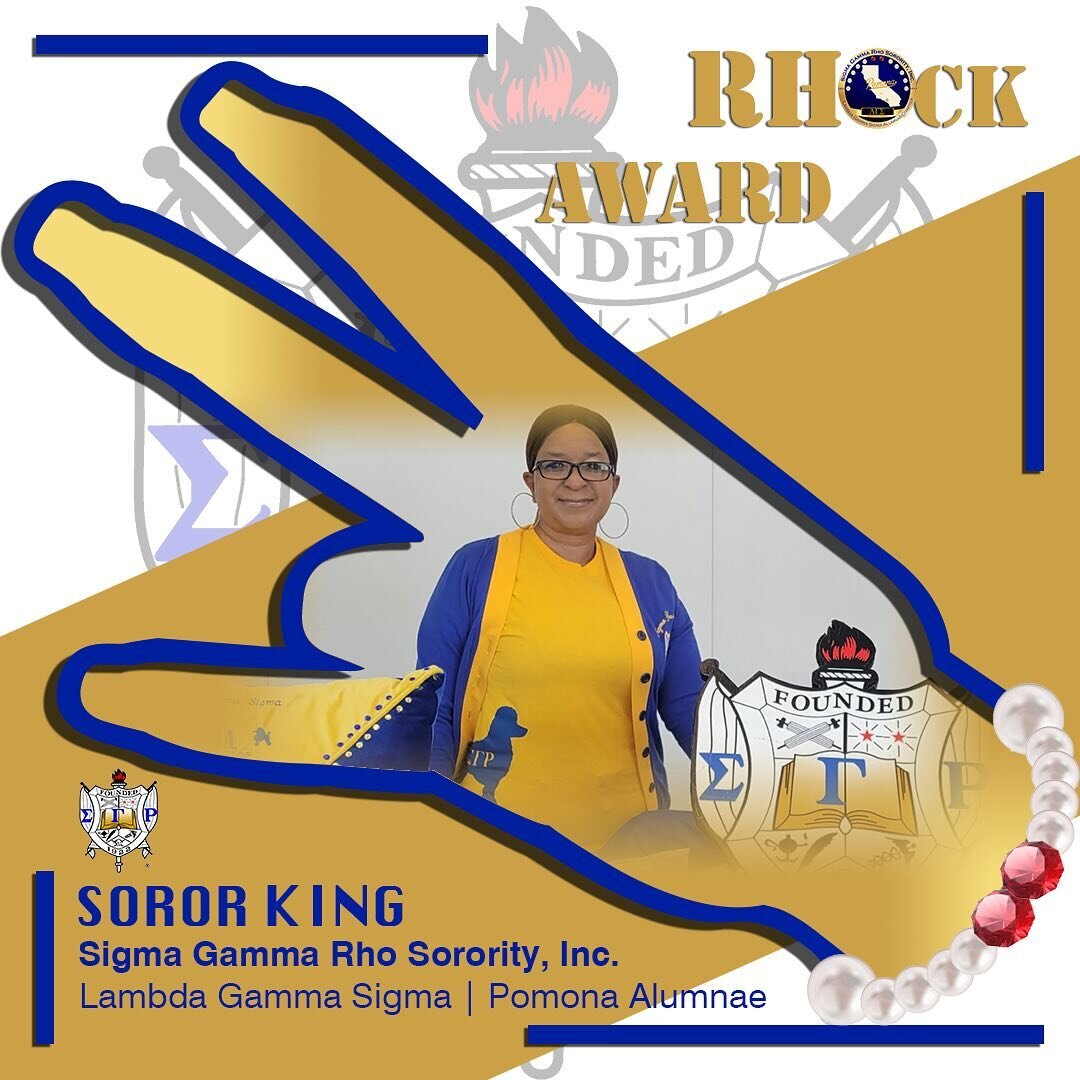 The Legendary Ladies of LGS would like to shout out our Soror who has been Rhocking it!!!!! 
 ⠀⠀⠀⠀⠀⠀⠀⠀⠀⠀⠀⠀
Our RHOck Awardee is&hellip; 🥁🥁
 ⠀⠀⠀⠀⠀⠀⠀⠀⠀⠀⠀⠀
Soror Laniea King 

She has been putting in Sigma work for our chapter and making sure we are g