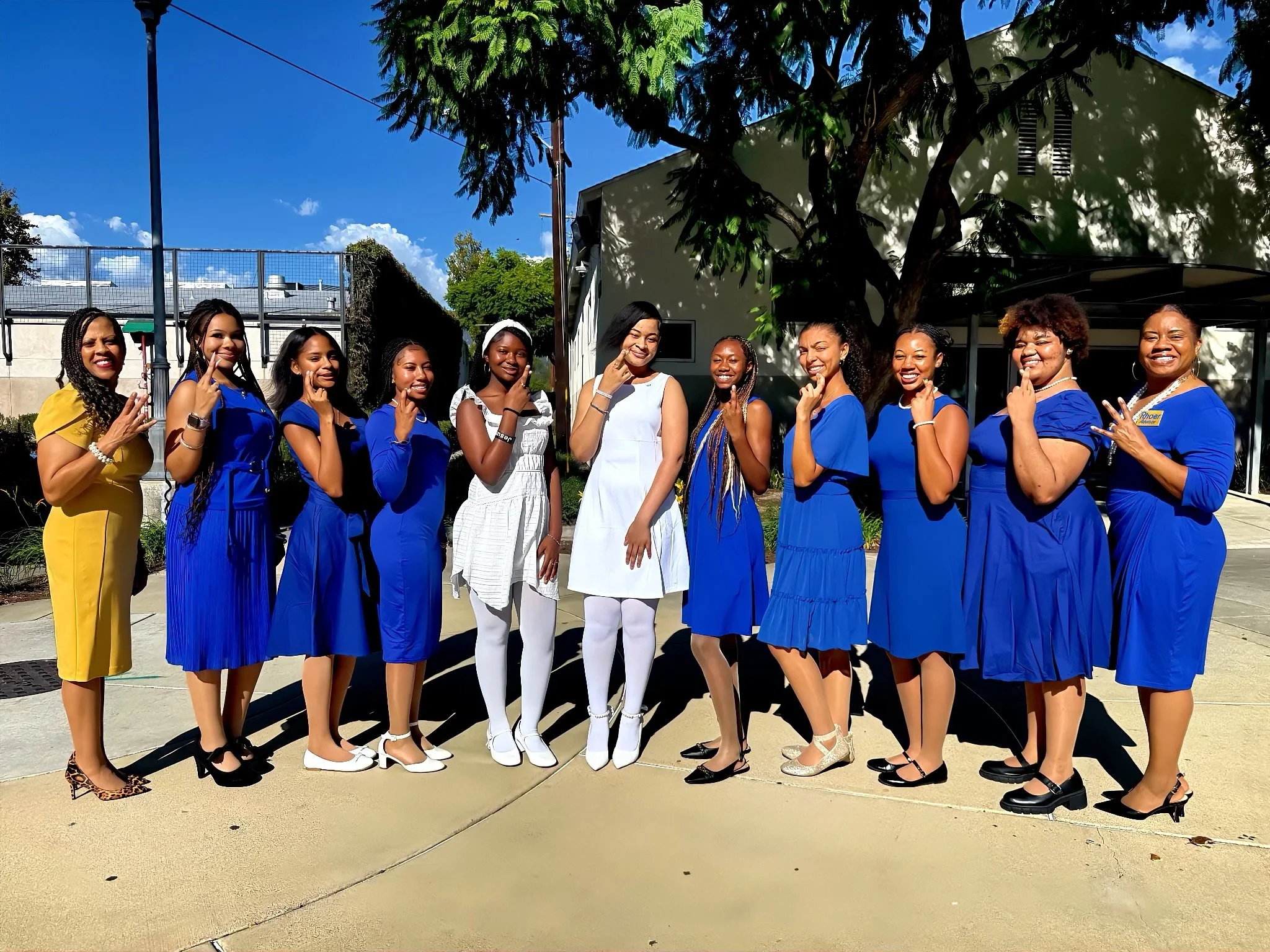 🦋A day so nice, we had to post it TWICE! 💙💛

Here are some great shots of our 2026 Rhoer Induction! 
😃💛💙🦋 

Thank you to all the Soror&rsquo;s, and Parents who came out to support these girls! And a HUGE S/O to our Advisors Soror Janetta Dismu