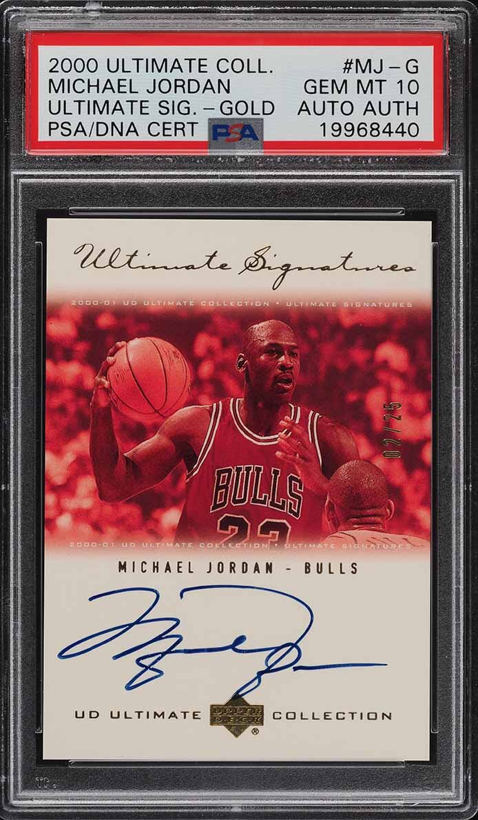 2000 ULTIMATE COLLECTION GOLD MICHAEL JORDAN PSA/DNA AUTO /25 PSA 10 GEM MINTSIGN IN TO CONTACT PWCC</a>