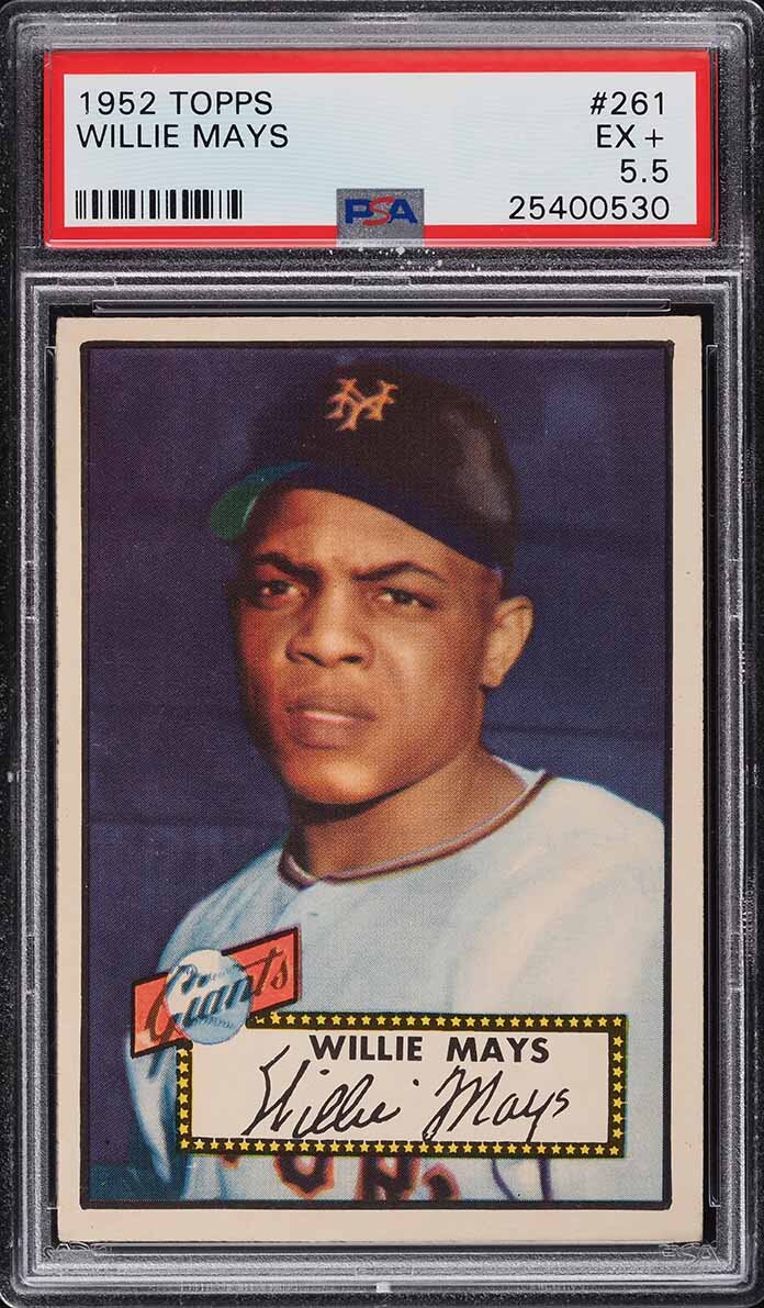 1952 TOPPS WILLIE MAYS #261 PSA 5.5 EX+ (PWCC-A)