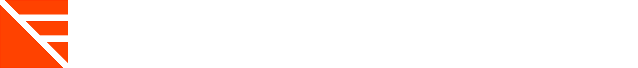 Logo with the text "Dark Energy" in bold white letters on a black background, featuring an orange and red emblem to the left.