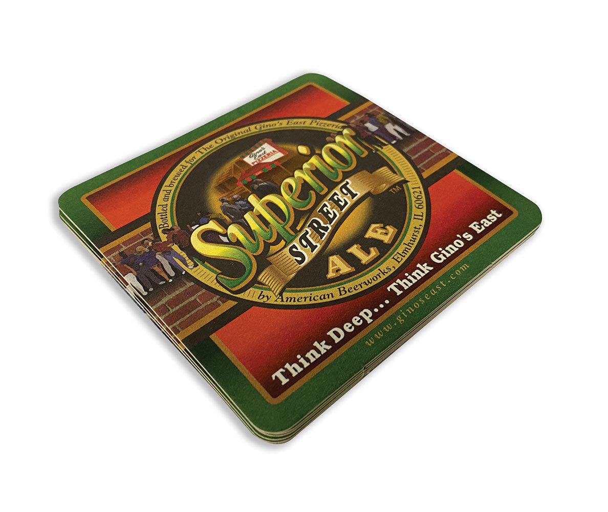 FF200 TWO SIDED CARLSBERG BEER FOR YOUR DRINKING PLEASURE BEER MAT COASTER 
