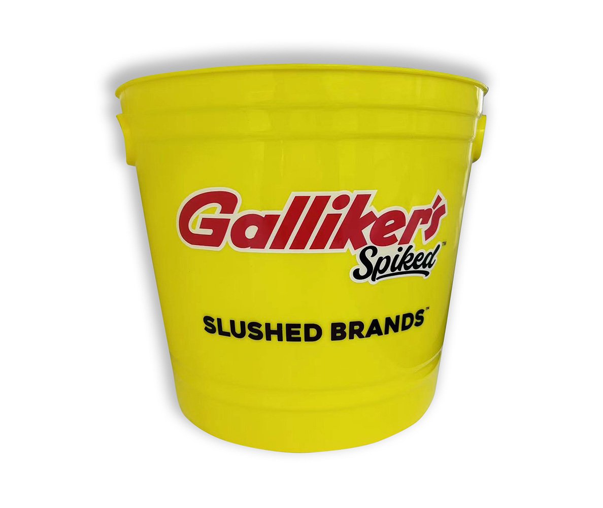 Custom Metal Beer Buckets & Plastic Beer Buckets with full 4 color process  wrap by The Alison Group. — The Alison Group