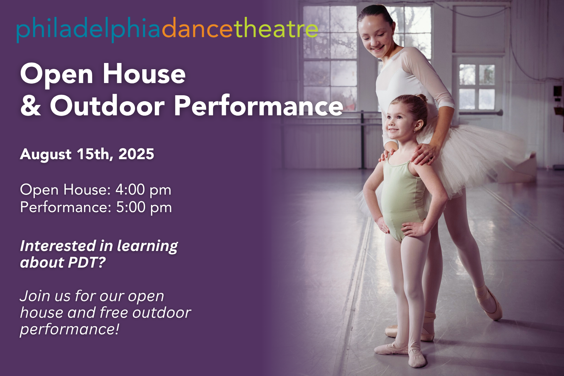 PDT Open House