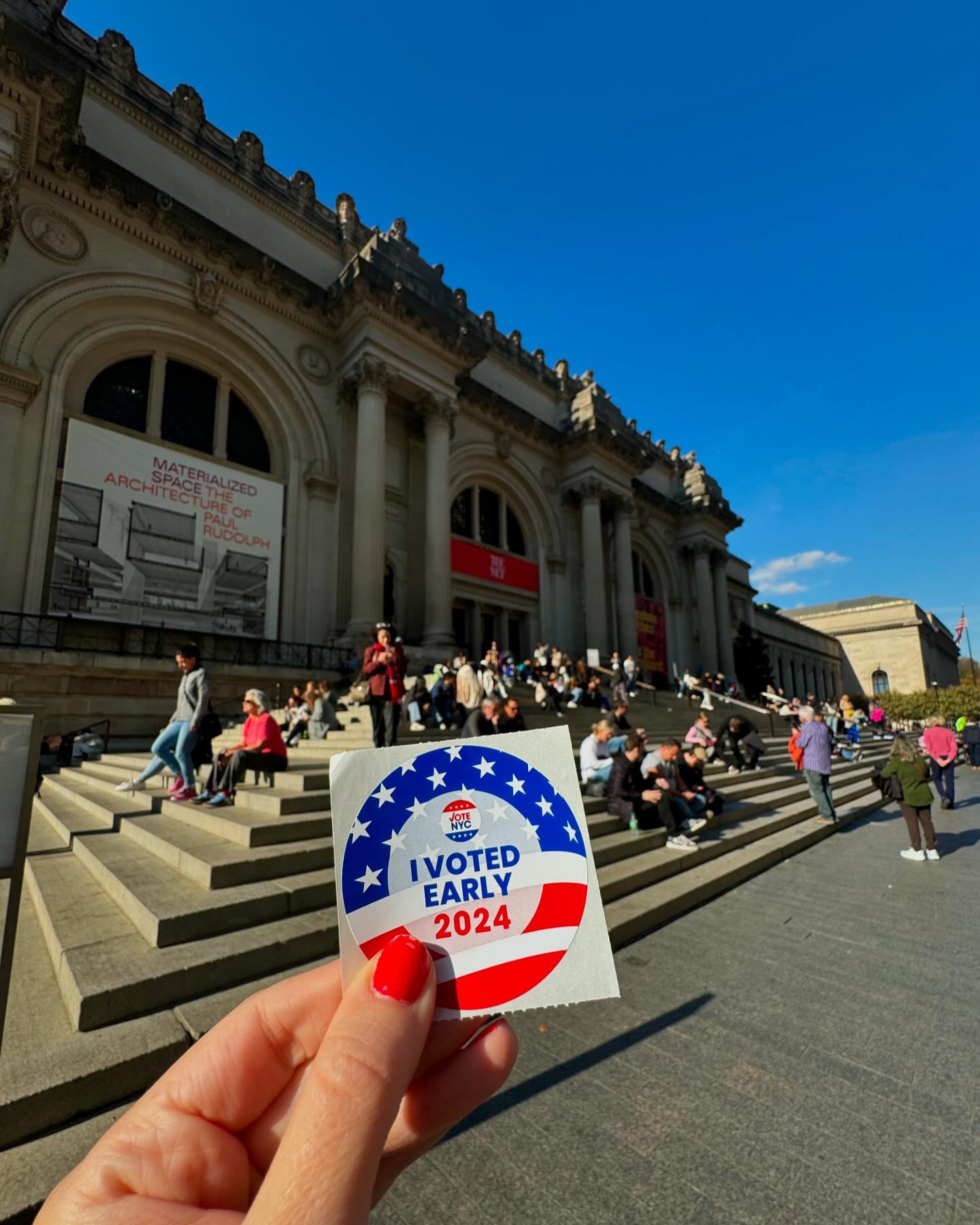 Do Good and cast your votes 🗳️ Find your assigned poll site at nycvotes.org and visit @nycvotes for more voting resources.
