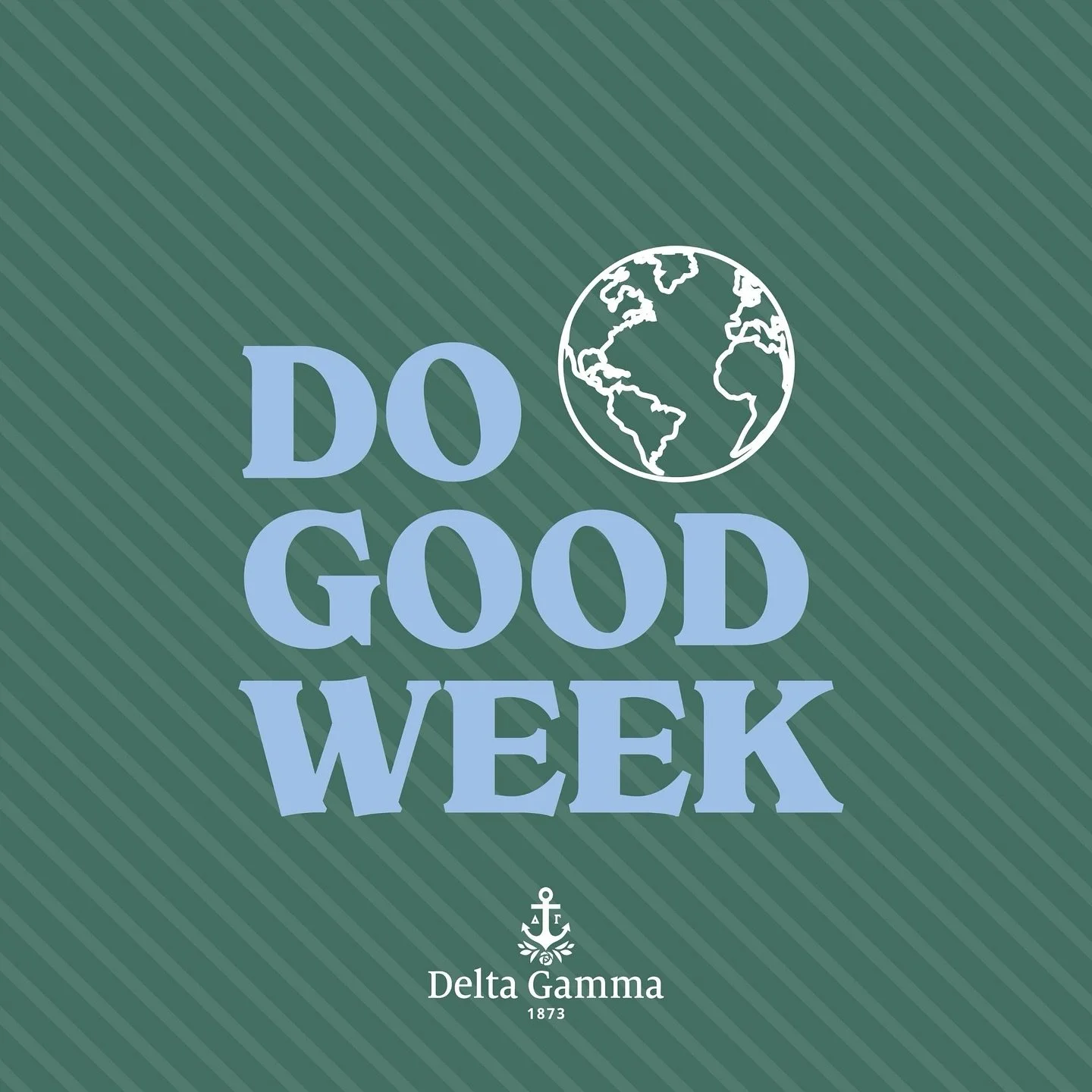 We&rsquo;re celebrating Do Good Week! 💫 Take a look at ways you can make a difference this week &mdash; big or small &mdash; and comment below how you&rsquo;ll Do Good! 🩷💙 #dogood #dogoodweek #deltagamma #deltagammaalumnae