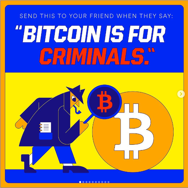 Still think Bitcoin is for criminals? 