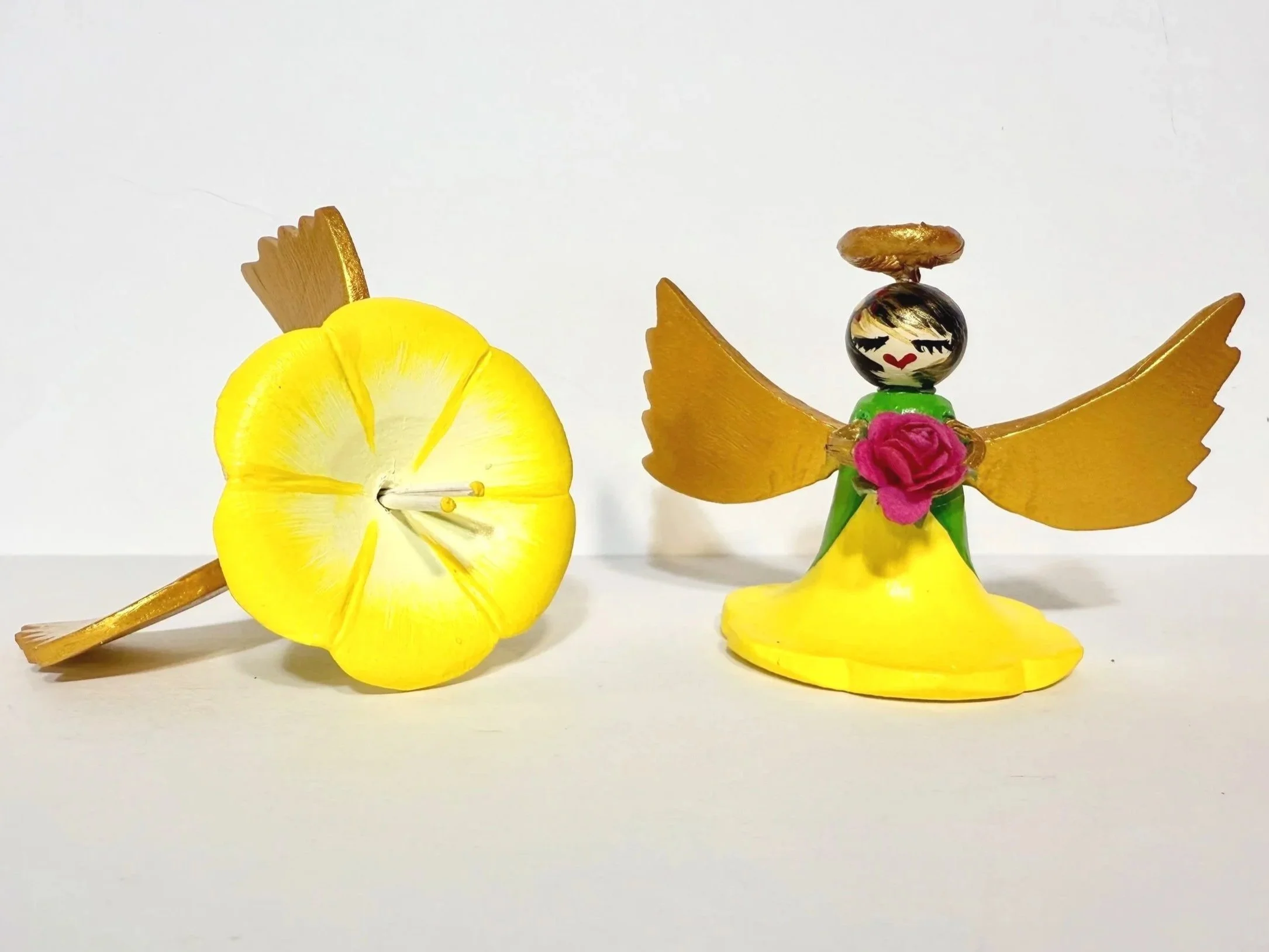 Yellow Petunia Flower Angel