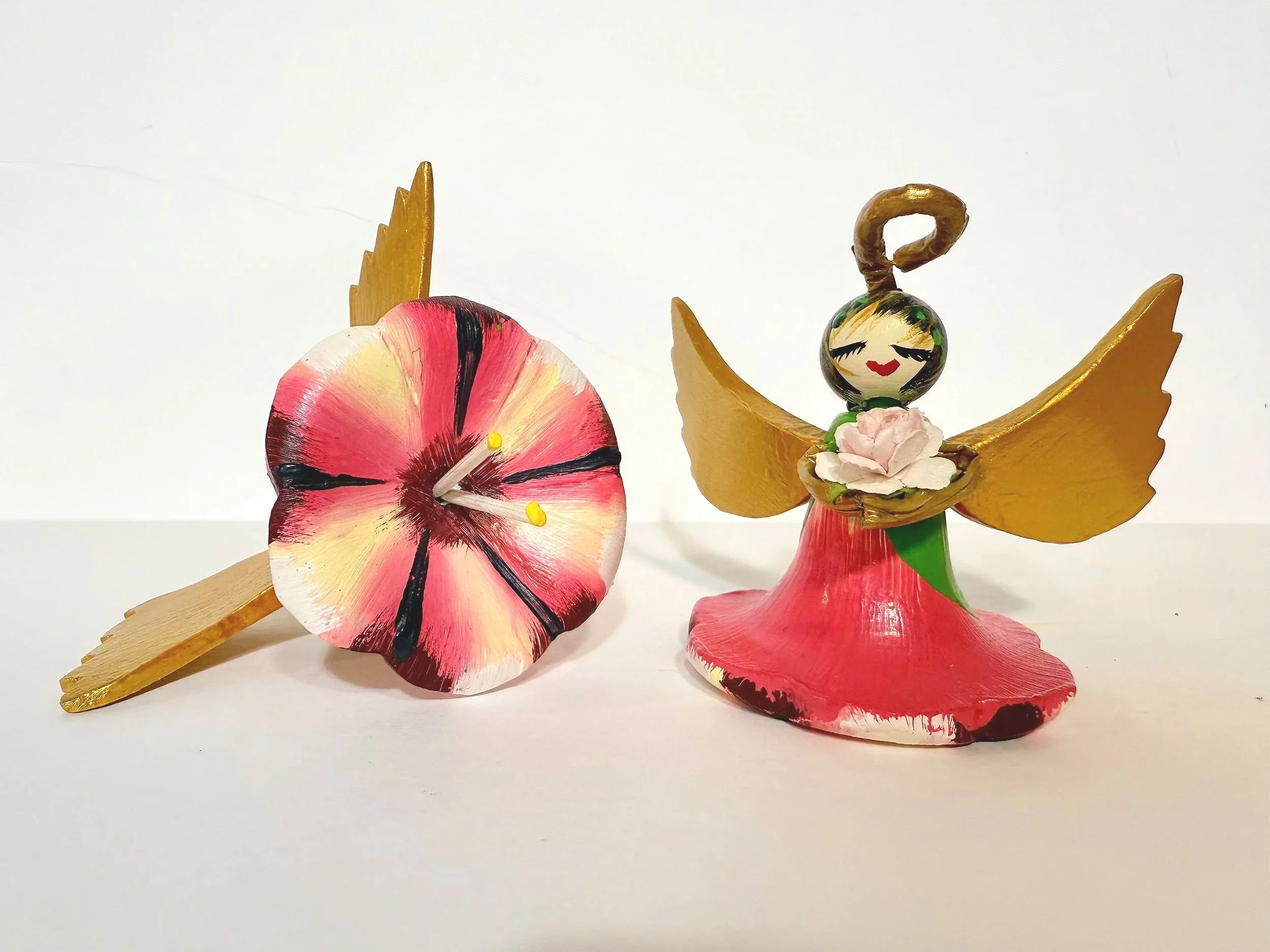 Dark Pink Petunia Flower Angel