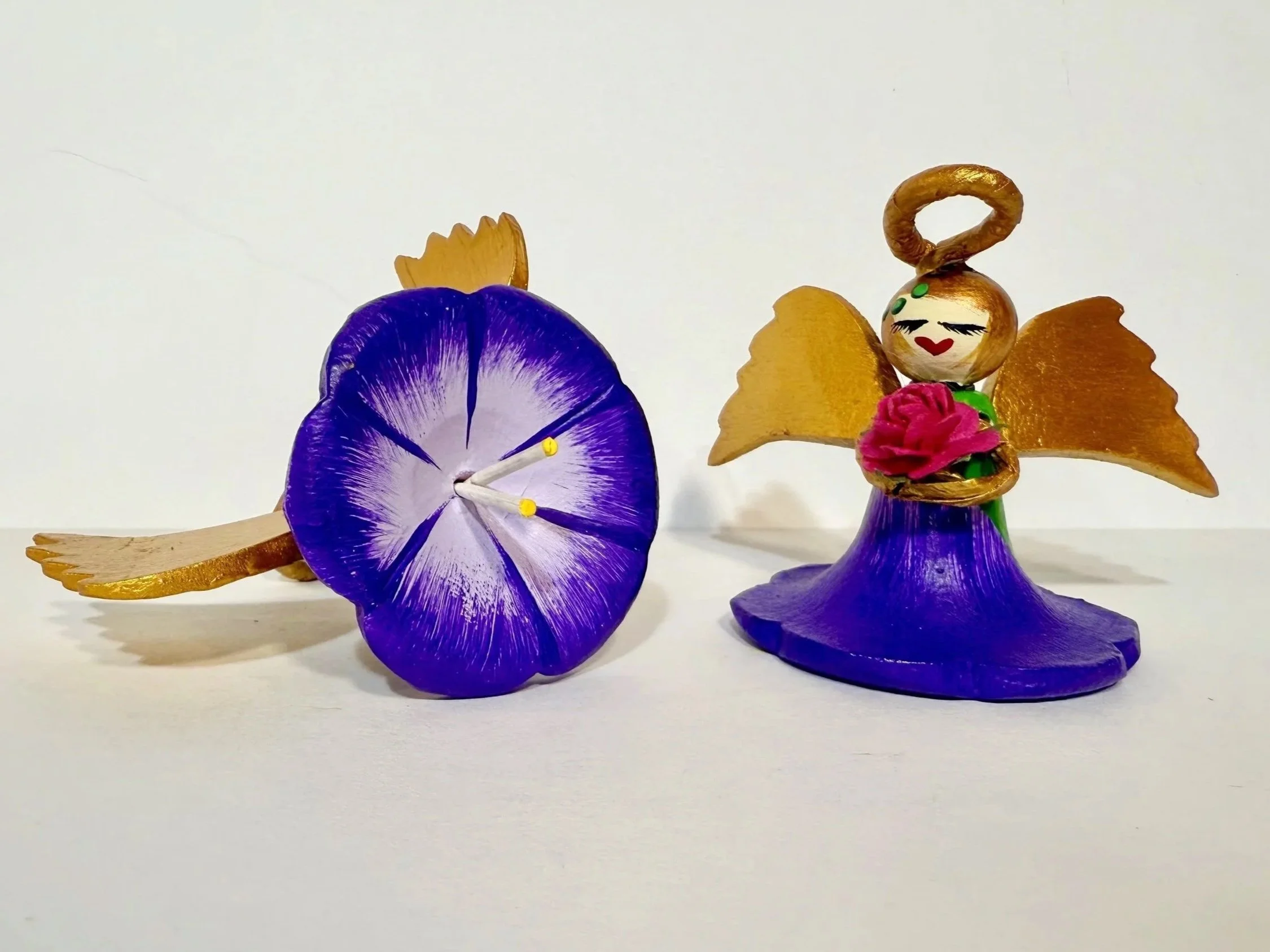 Purple  Petunia Flower Angel