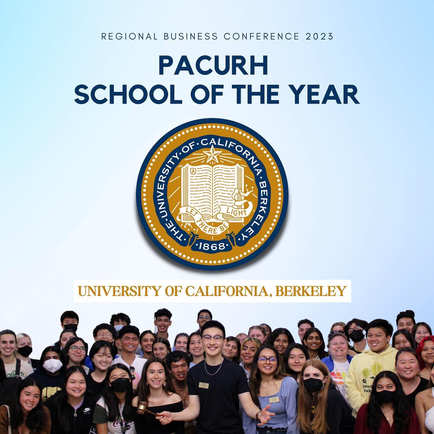 🎉 We are truly honored to announce that we&rsquo;ve won the PACURH School of the Year Award! This incredible achievement is a testament to the hard work and dedication of our amazing students and staff in RHA and NRHH. Let&rsquo;s keep building a st