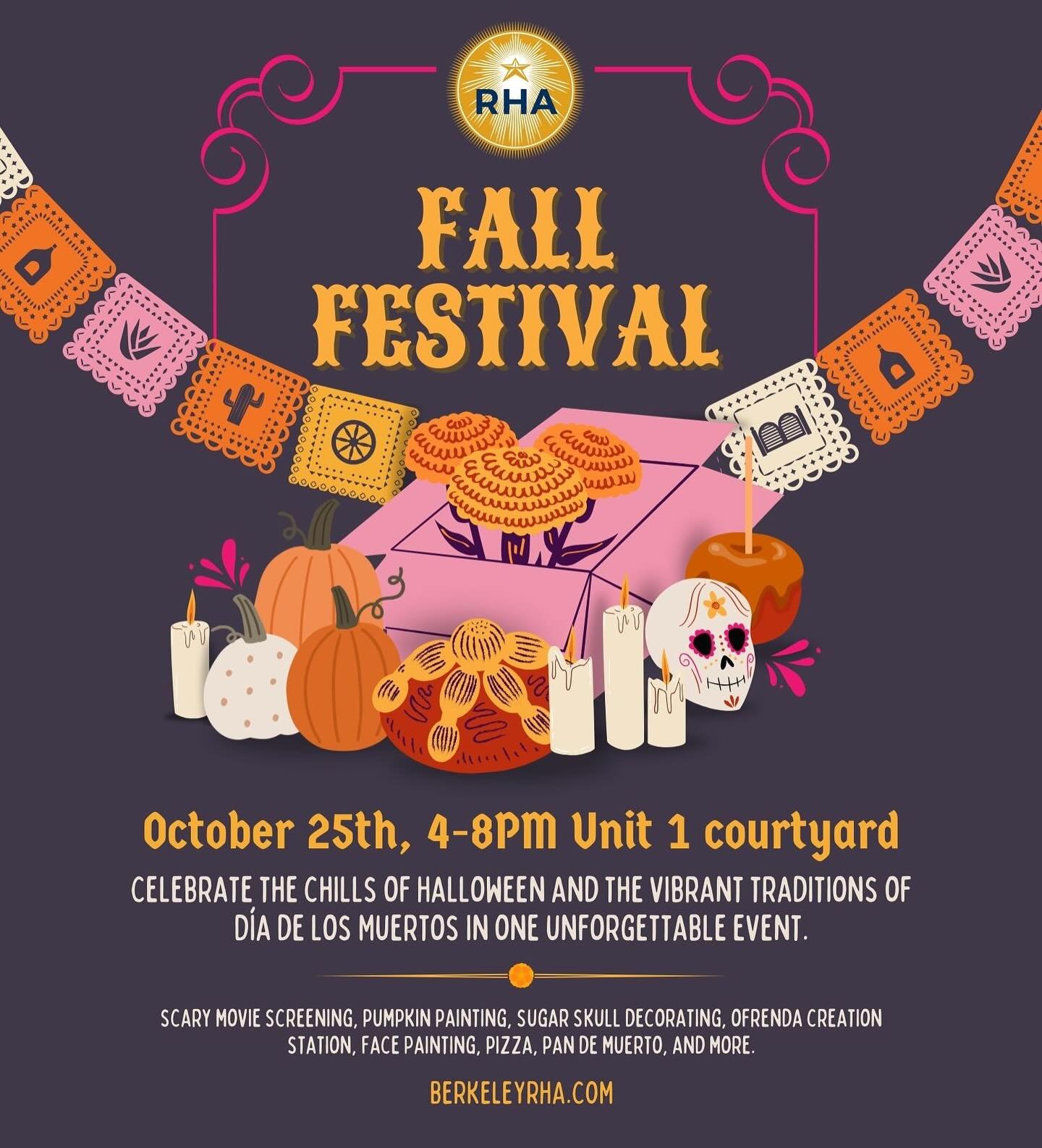 🍂🎃 Fall Festival Alert! 🎃🍂

Join us for a cozy day filled with autumn vibes, food, movies, and more! 🍁✨ Whether you&rsquo;re here for the pumpkin painting, movie screening, or just some tasty treats, we&rsquo;ve got something for everyone! 

Gra