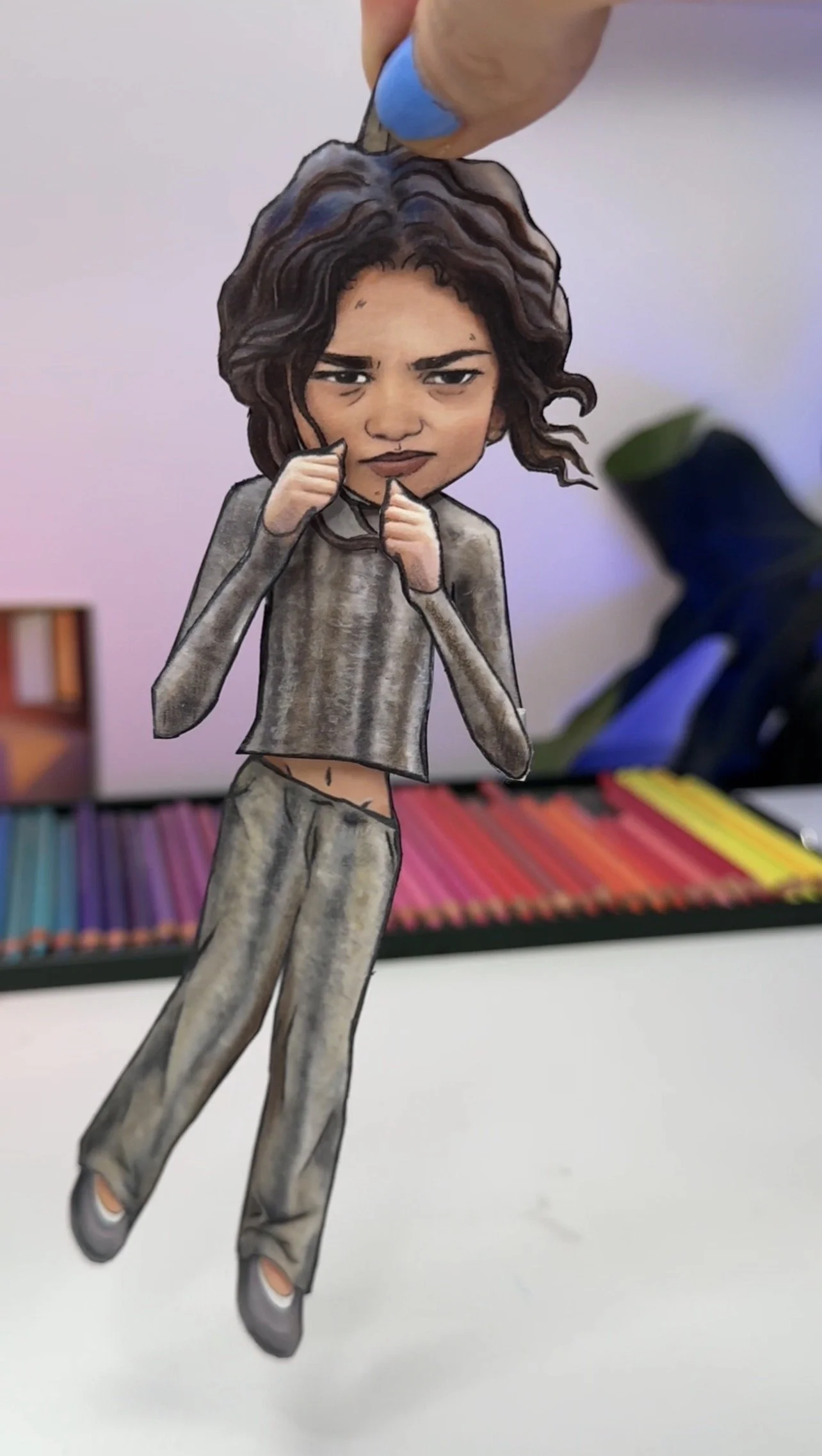 Paper Doll Template - Zendaya