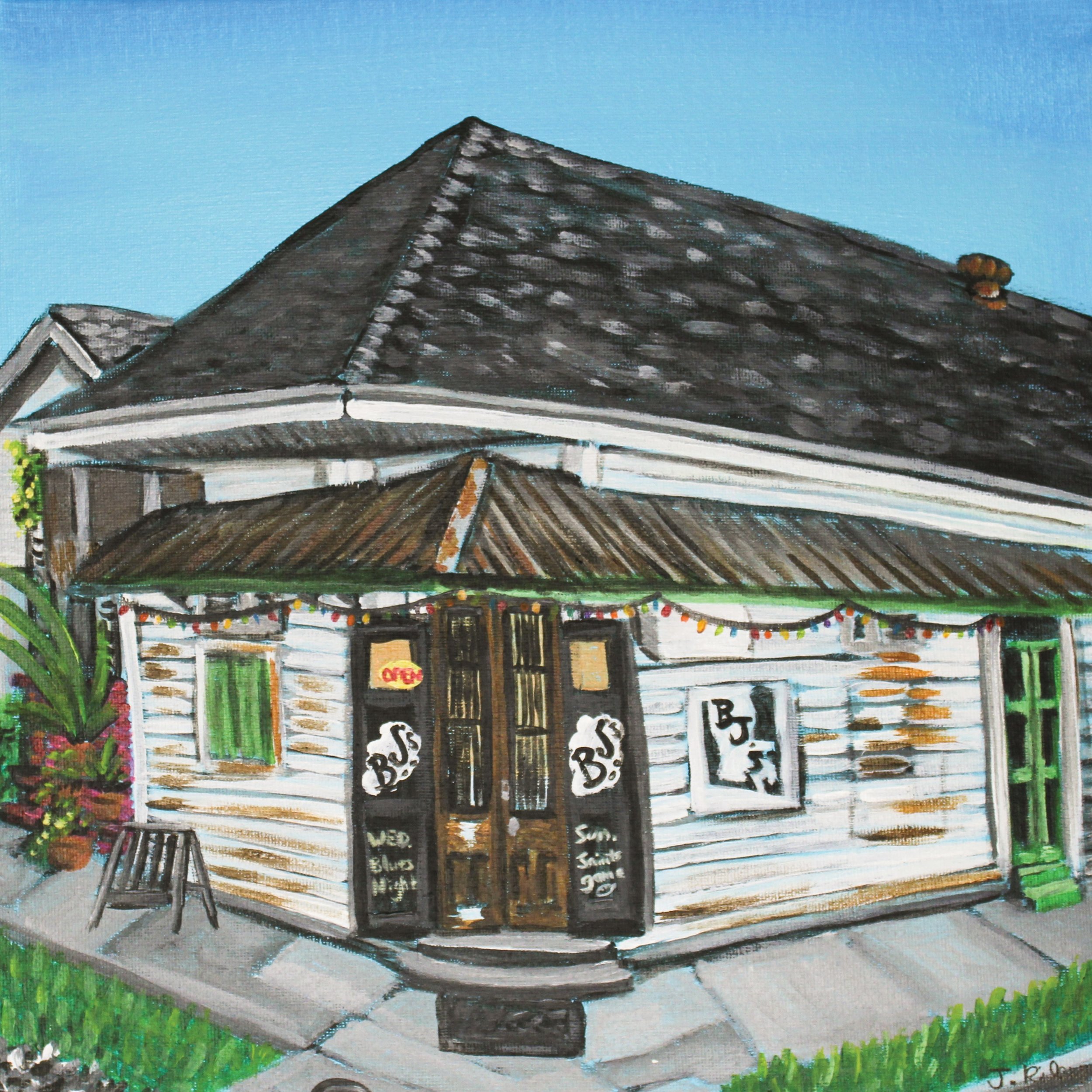 Bar Study 11 Print- BJs Lounge