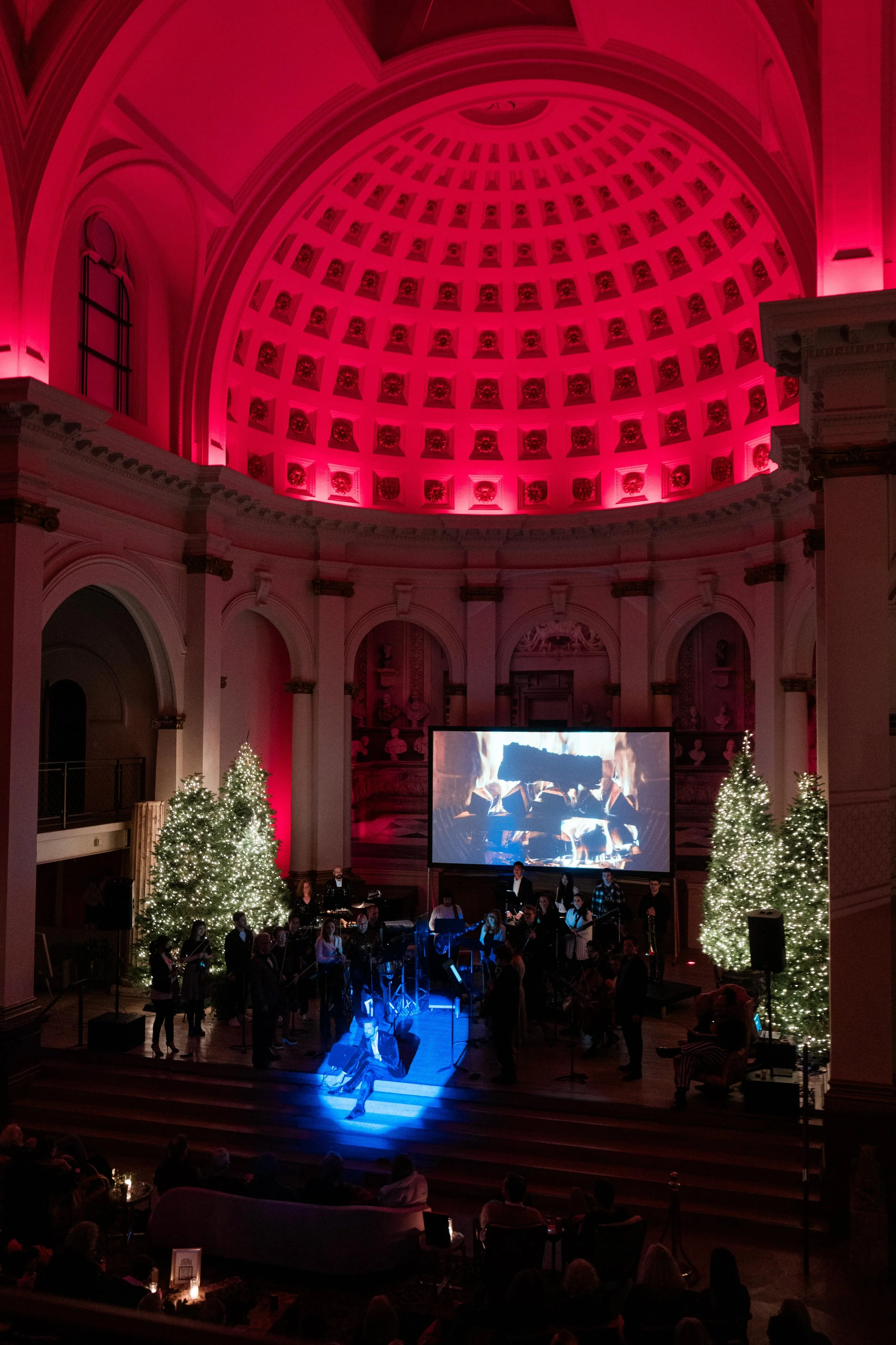 One Found Sound performing at St. Joseph's Arts Society, photo by @backstagejackson