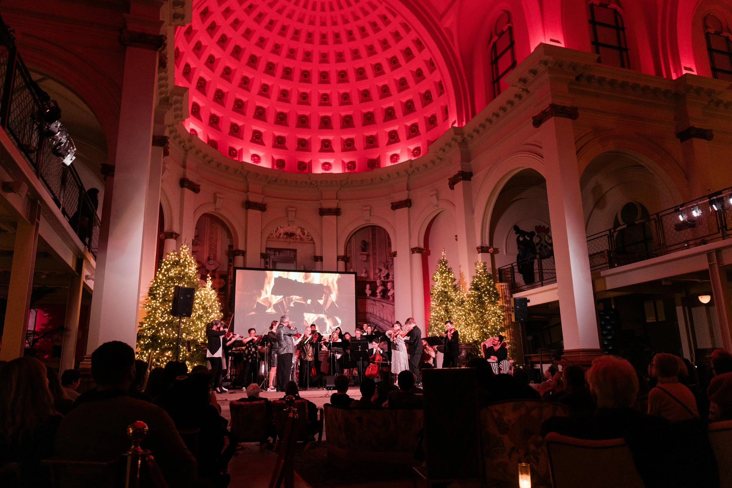 One Found Sound performing at St. Joseph's Arts Society, photo by @backstagejackson