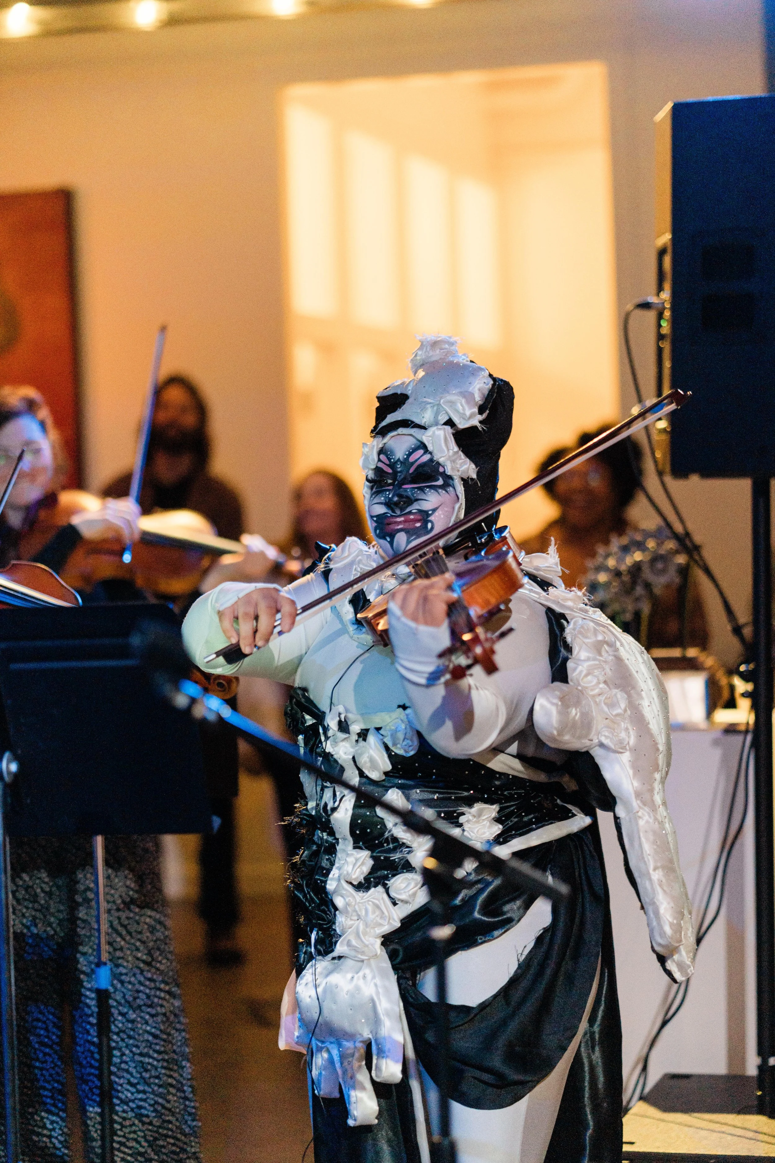 One Found Sound performing at Heron Arts, photo by @backstagejackson