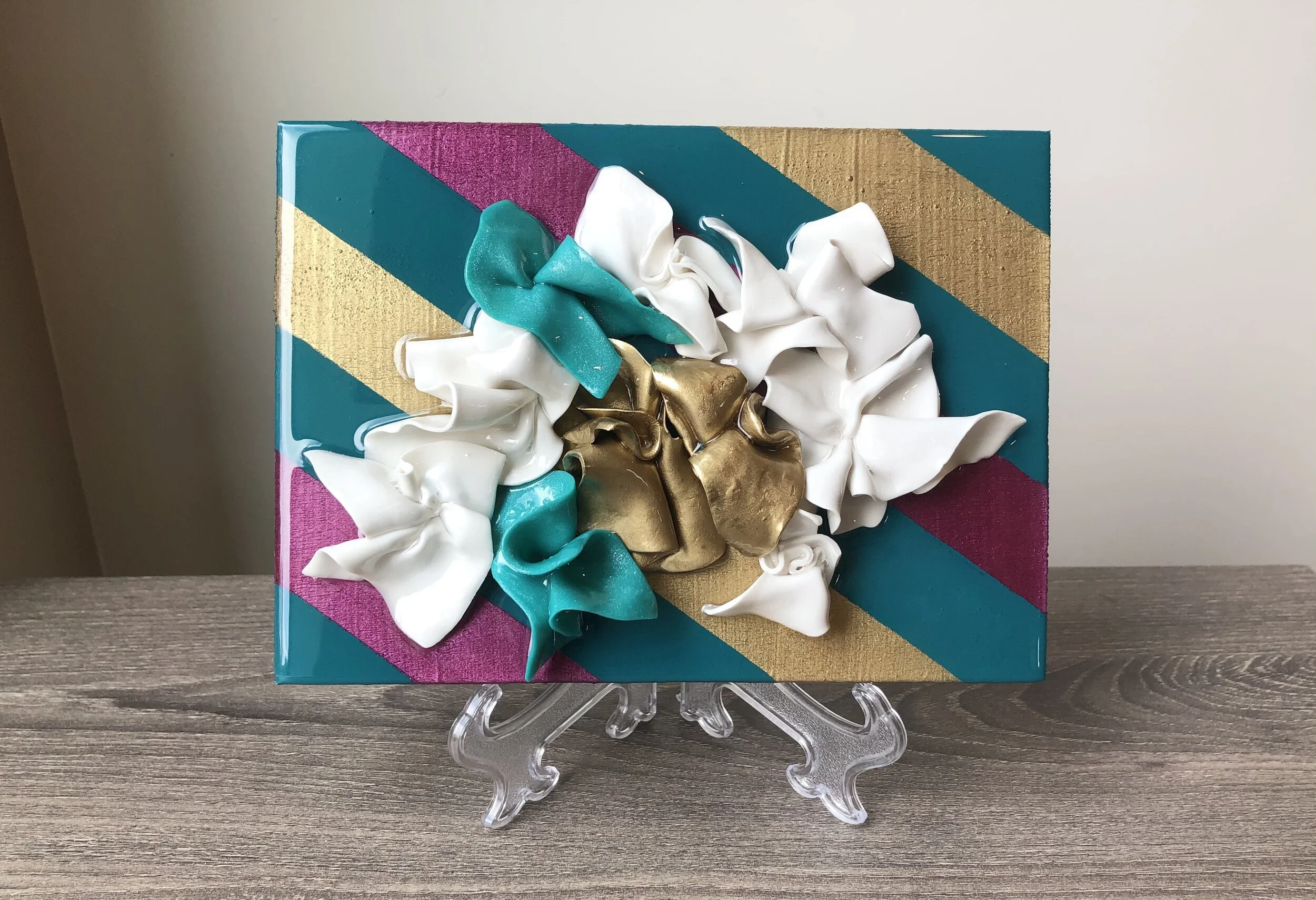 Angelic Luxury - Teal Gold