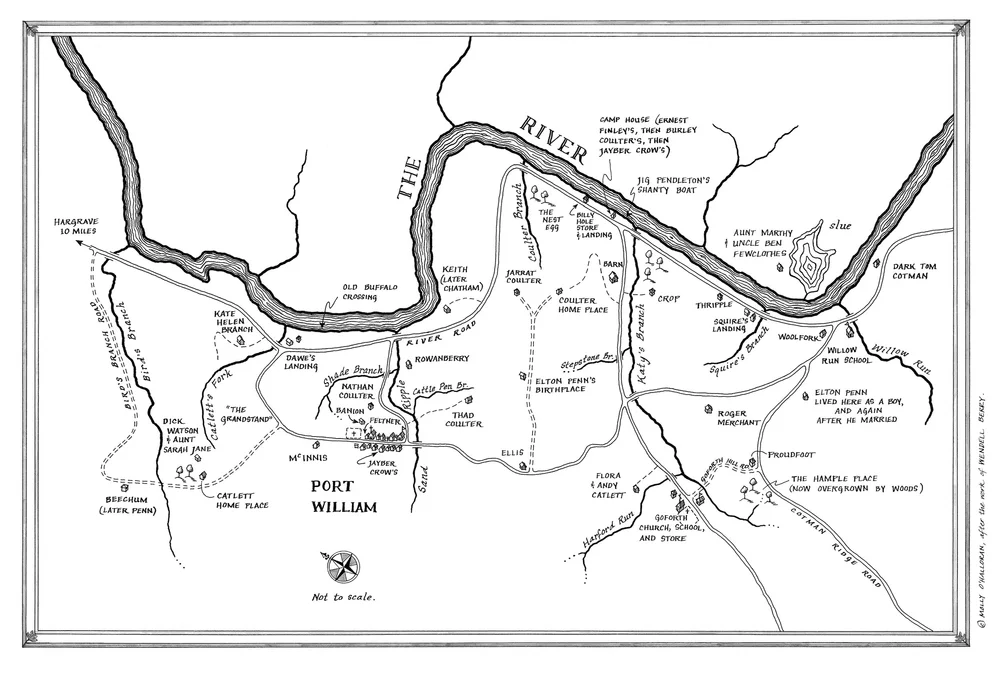 Pen and Ink Maps — Molly O‘Halloran, Inc.